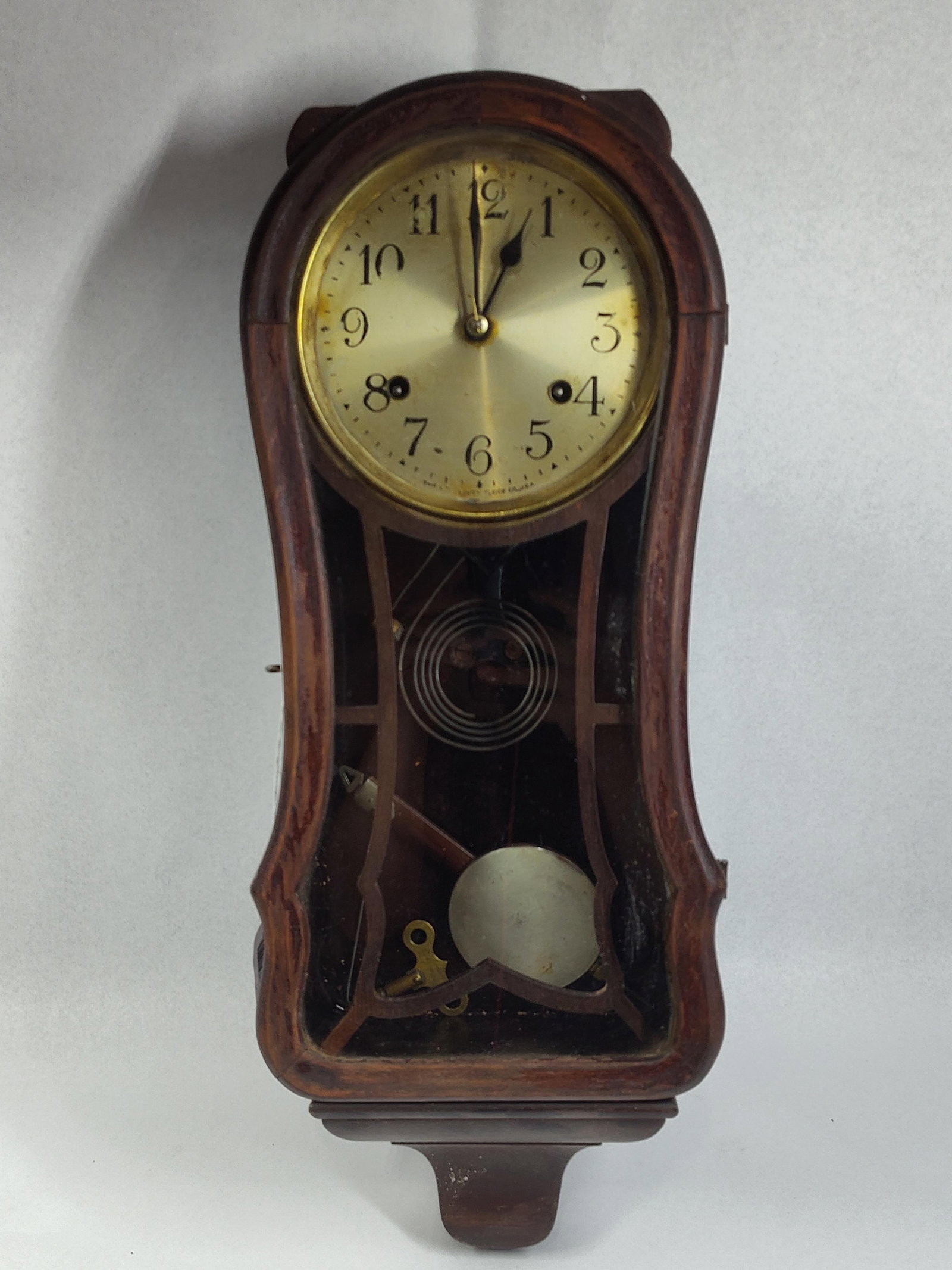 New Haven Clock Co. Julian Banjo Clock (1 of 6)