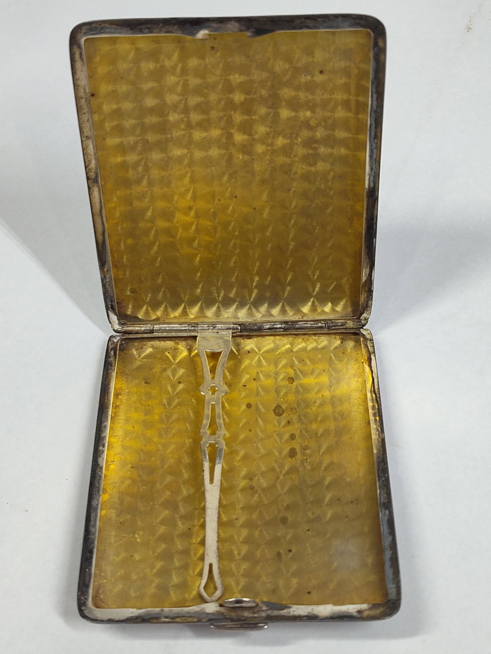 Pair Silver Plated Cigarette Cases - 4