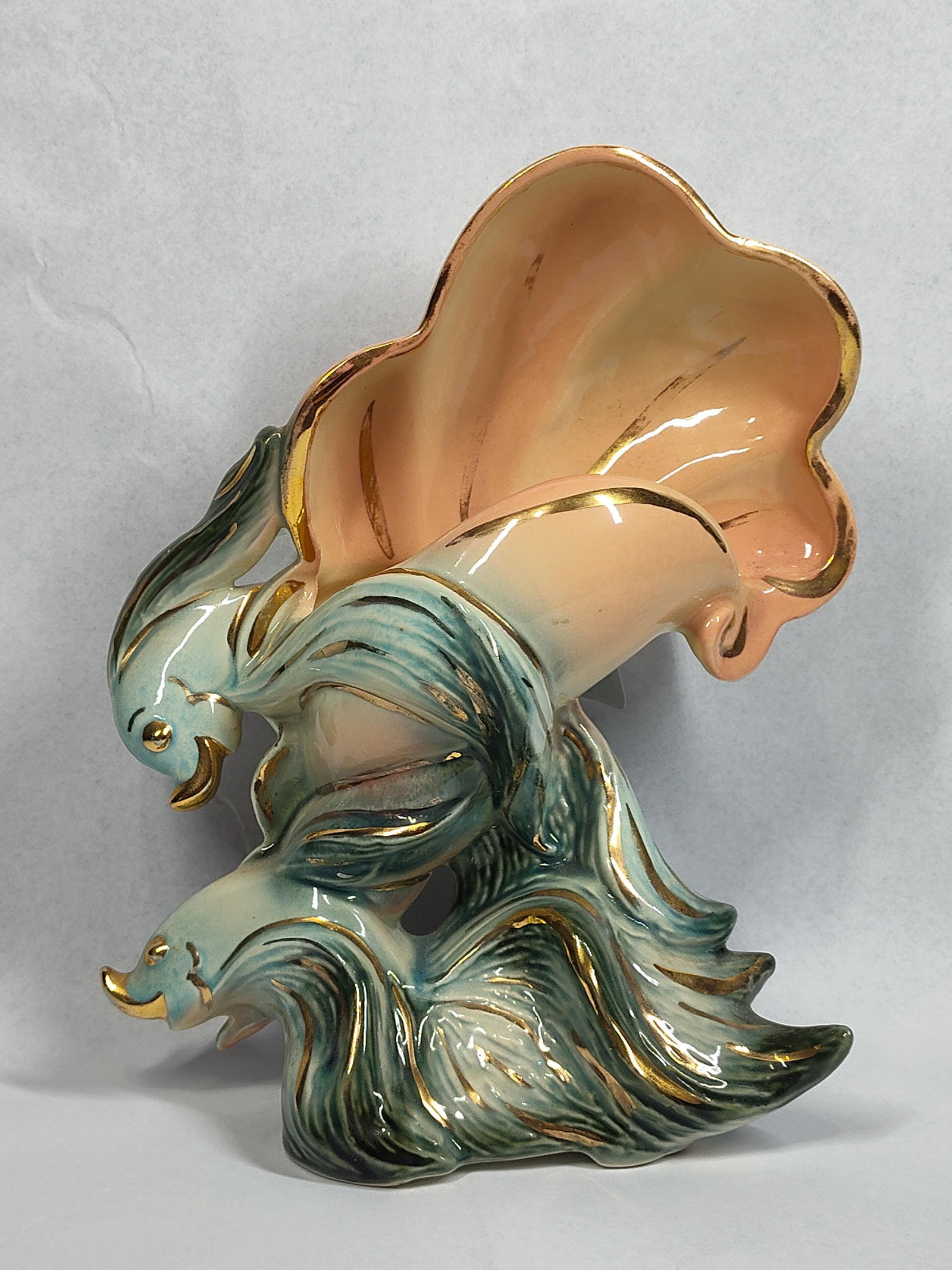 Hull Pottery Fish & Shell Planter, 69 (1 of 5)