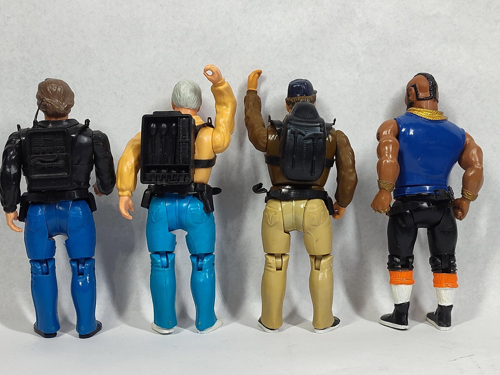 Set 4 The A-Team Action Figures - 2