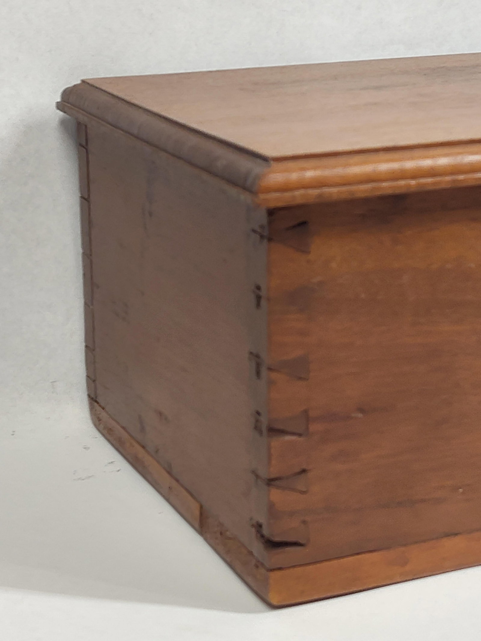 19th C. Early American Cherry/Pine Box - 2