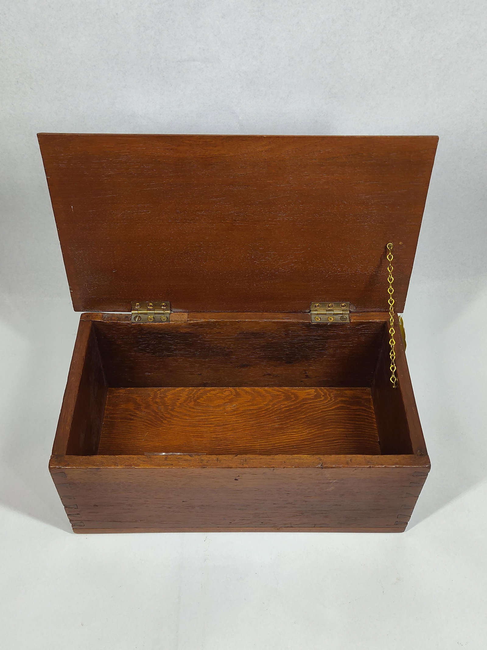 19th C. Early American Cherry/Pine Box - 4