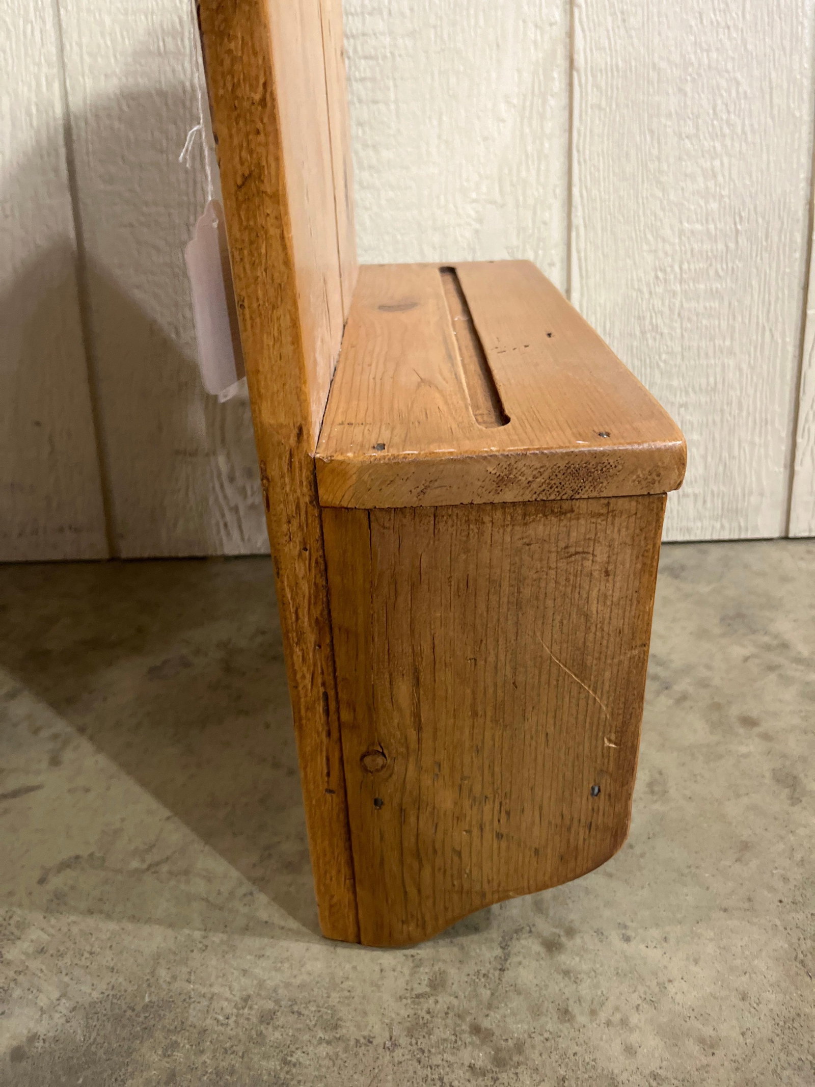 Schuler Pine Primitive Shelf w/ Drawer - 3