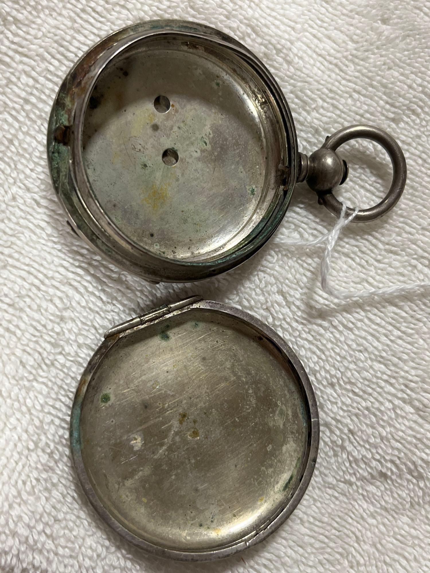 Highly Engraved Pocket Watch Case - 5