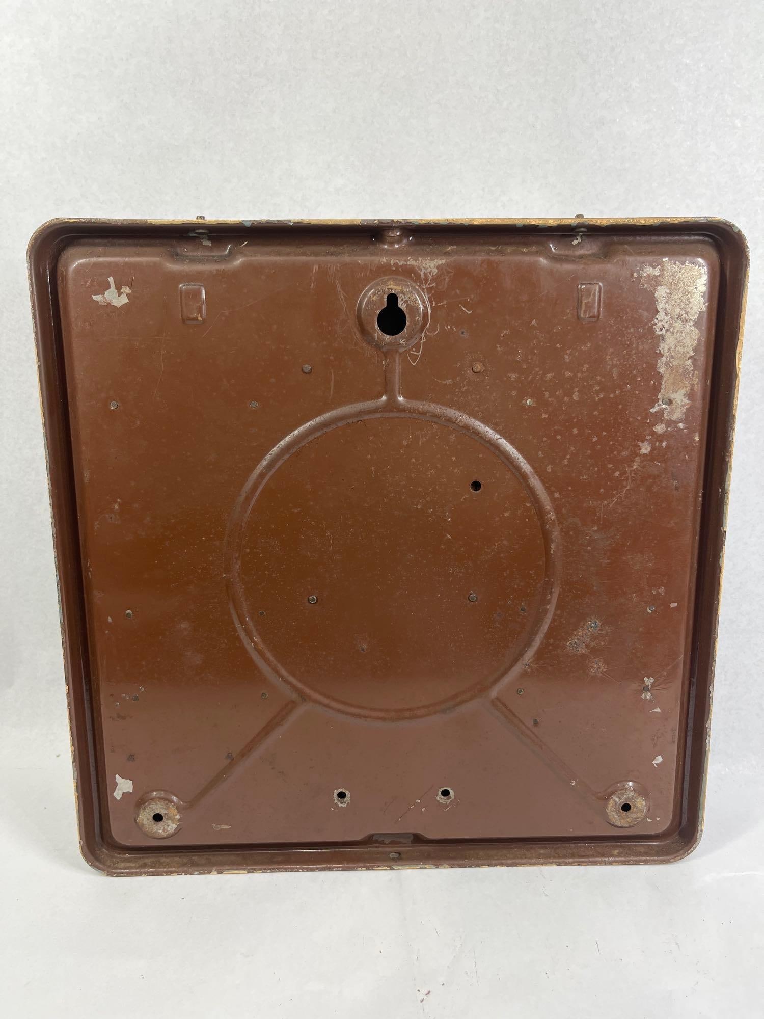 Western Union Self Winding Wall Clock - 2