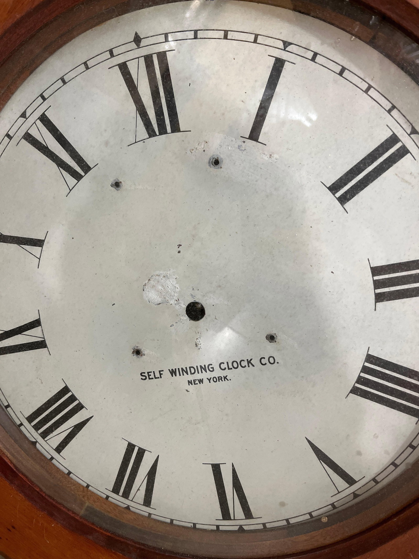 Self Winding Clock Co. NY Wall Clock - 2