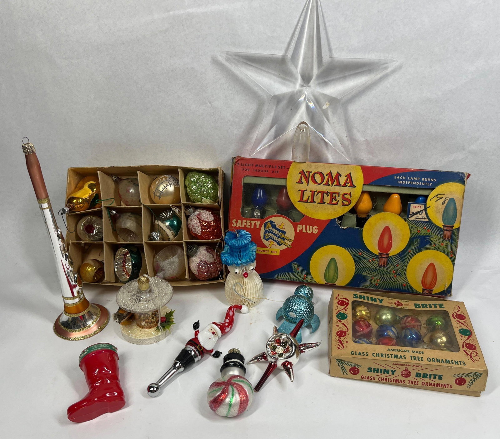 Noma & Shiny Brite Christmas Ornaments (1 of 6)