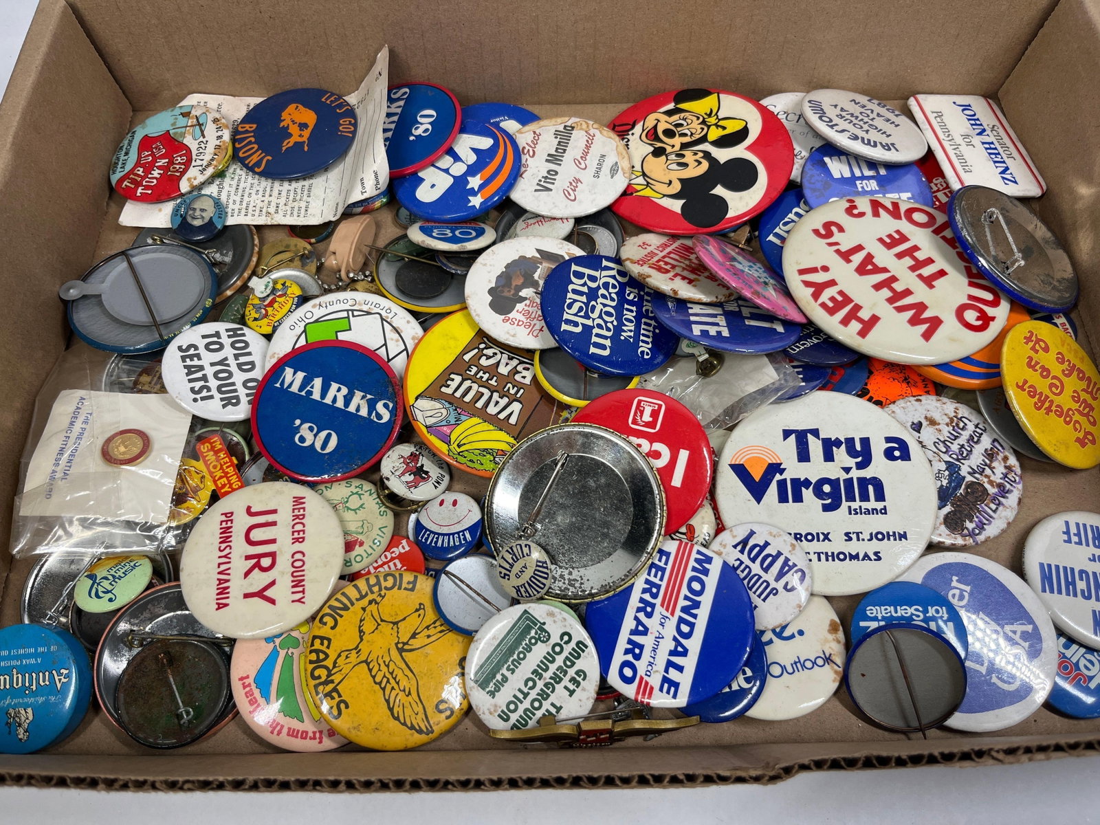 Political Pins & Regional Souvenirs (1 of 7)