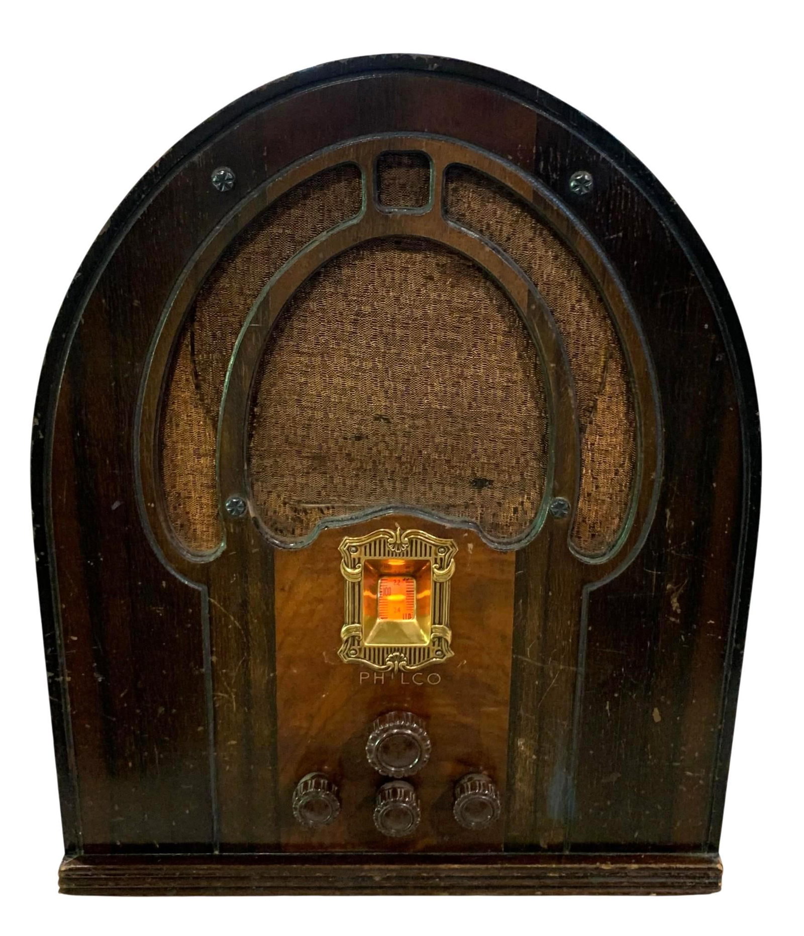 1930s PHILCO Model 89 Cathedral Baby Grand Style Tube Radio (1 of 15)
