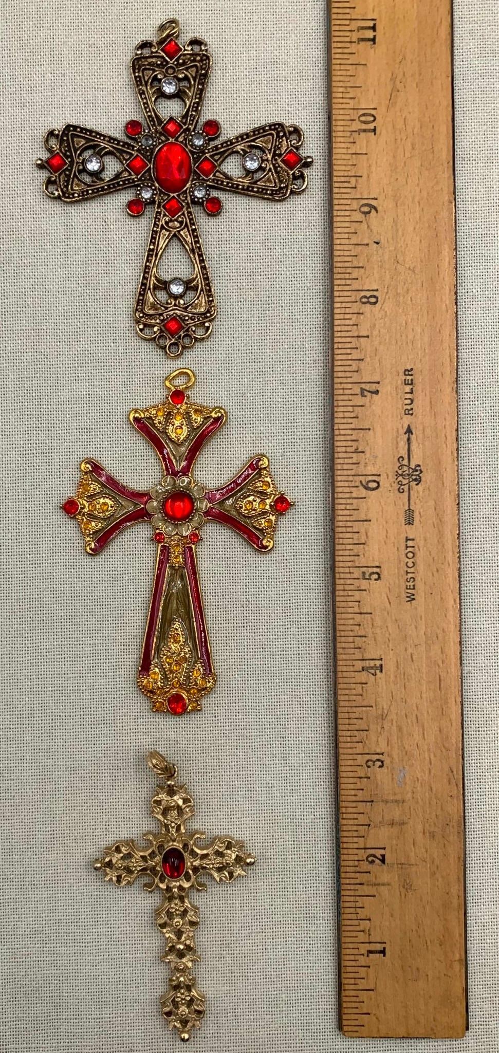 Bold 26 pc Vintage Ruby Red Jewelry Collection - 9
