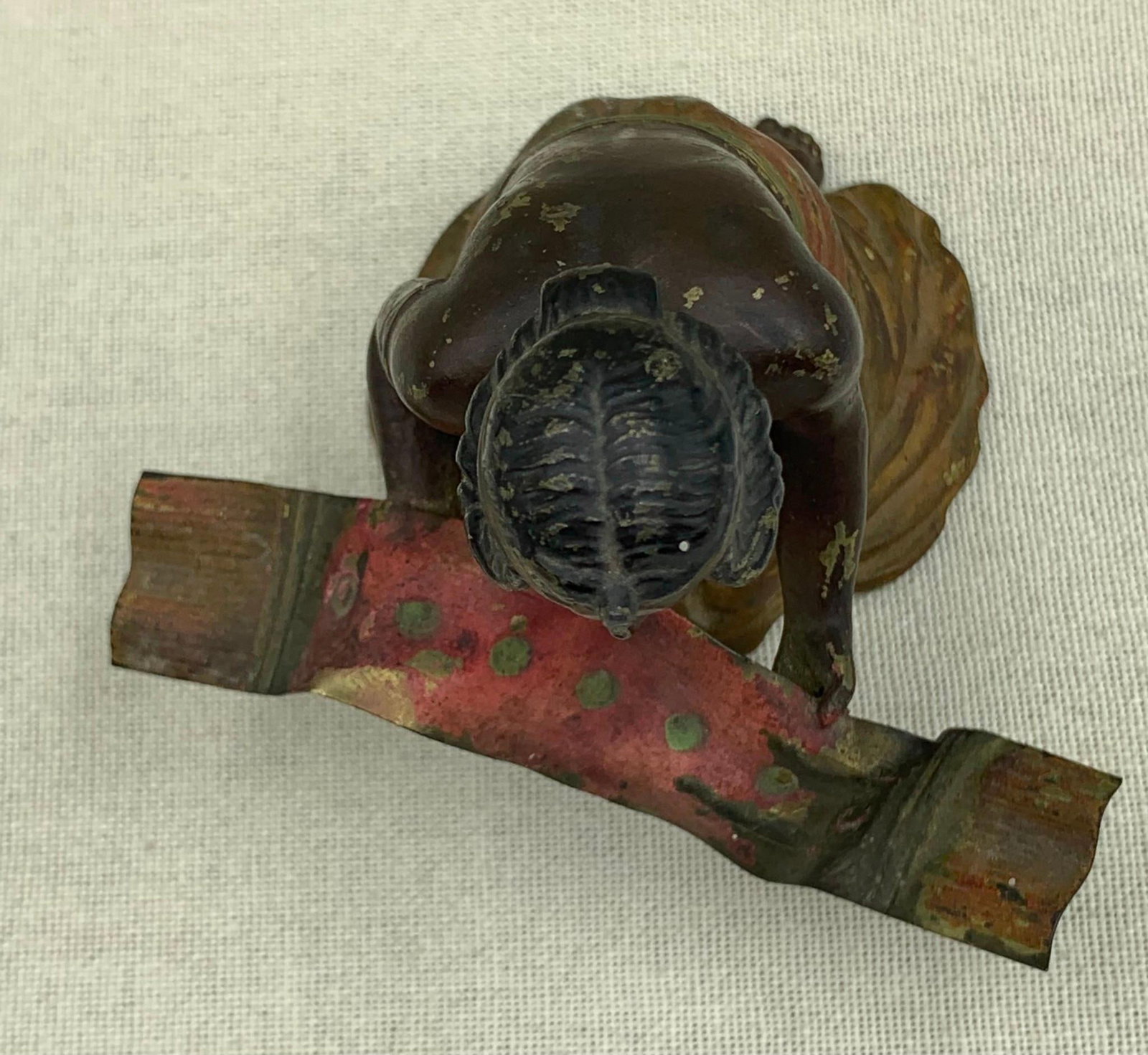 Antique Franz Bergman Style Bronze, Russian Lacquer, 1906 Pressed Indian Penny Curiosities Lot - 19