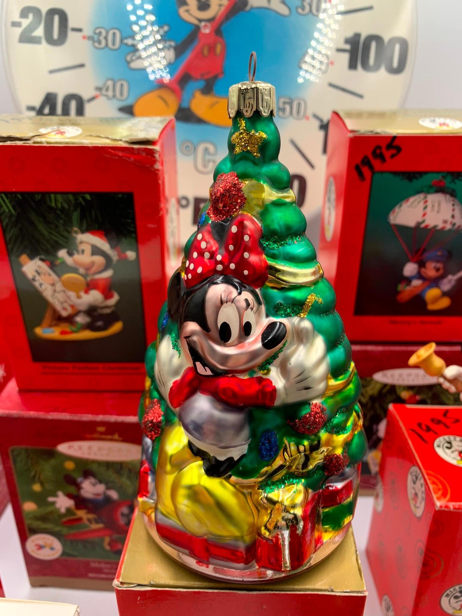 Large Disney's Mickey, Minnie, Mouse Christmas Holiday Ornaments, Decorations, Collection (1 of 20)