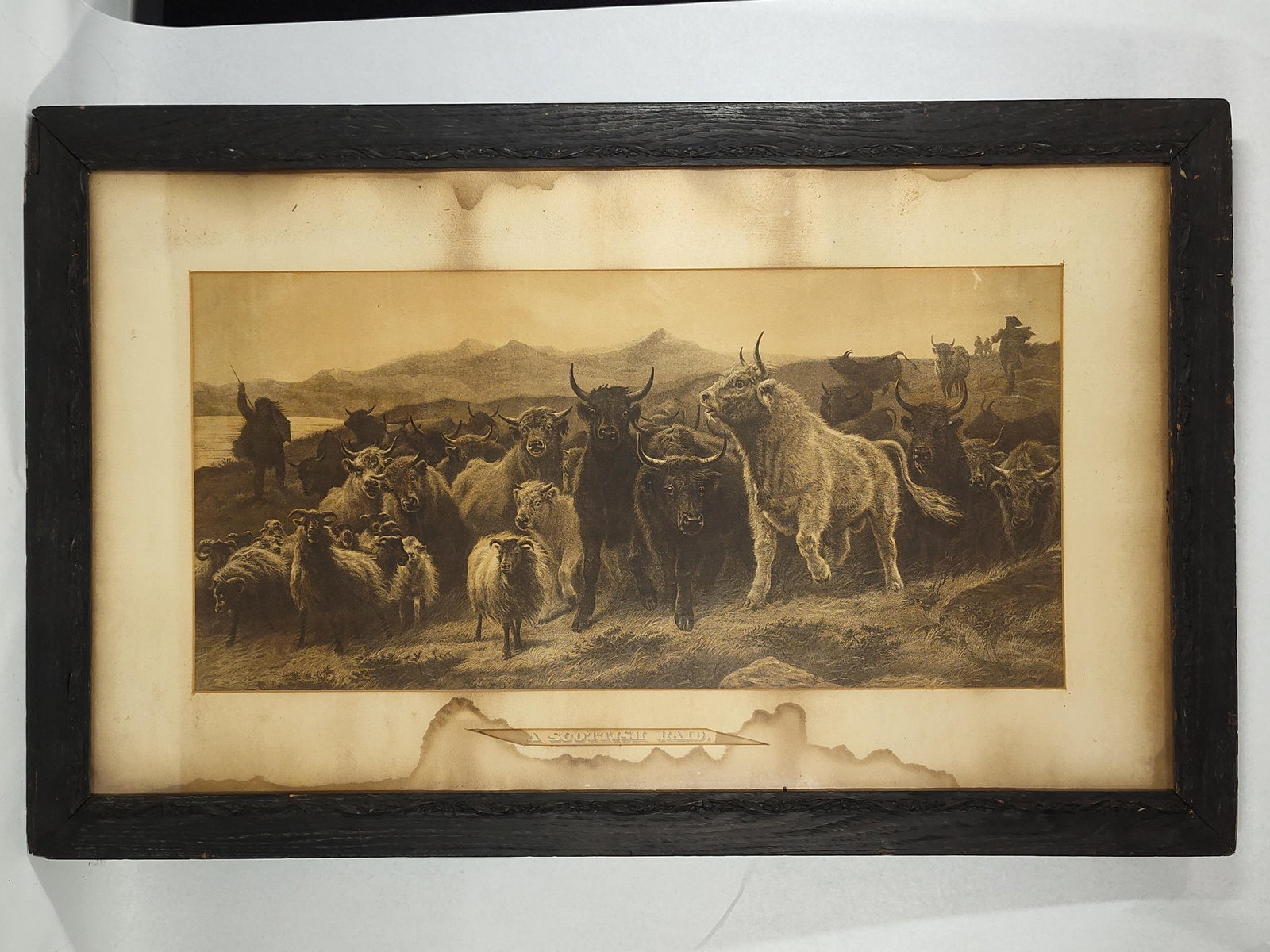 After Rosa Bonheur Print, Scottish Raid (1 of 6)