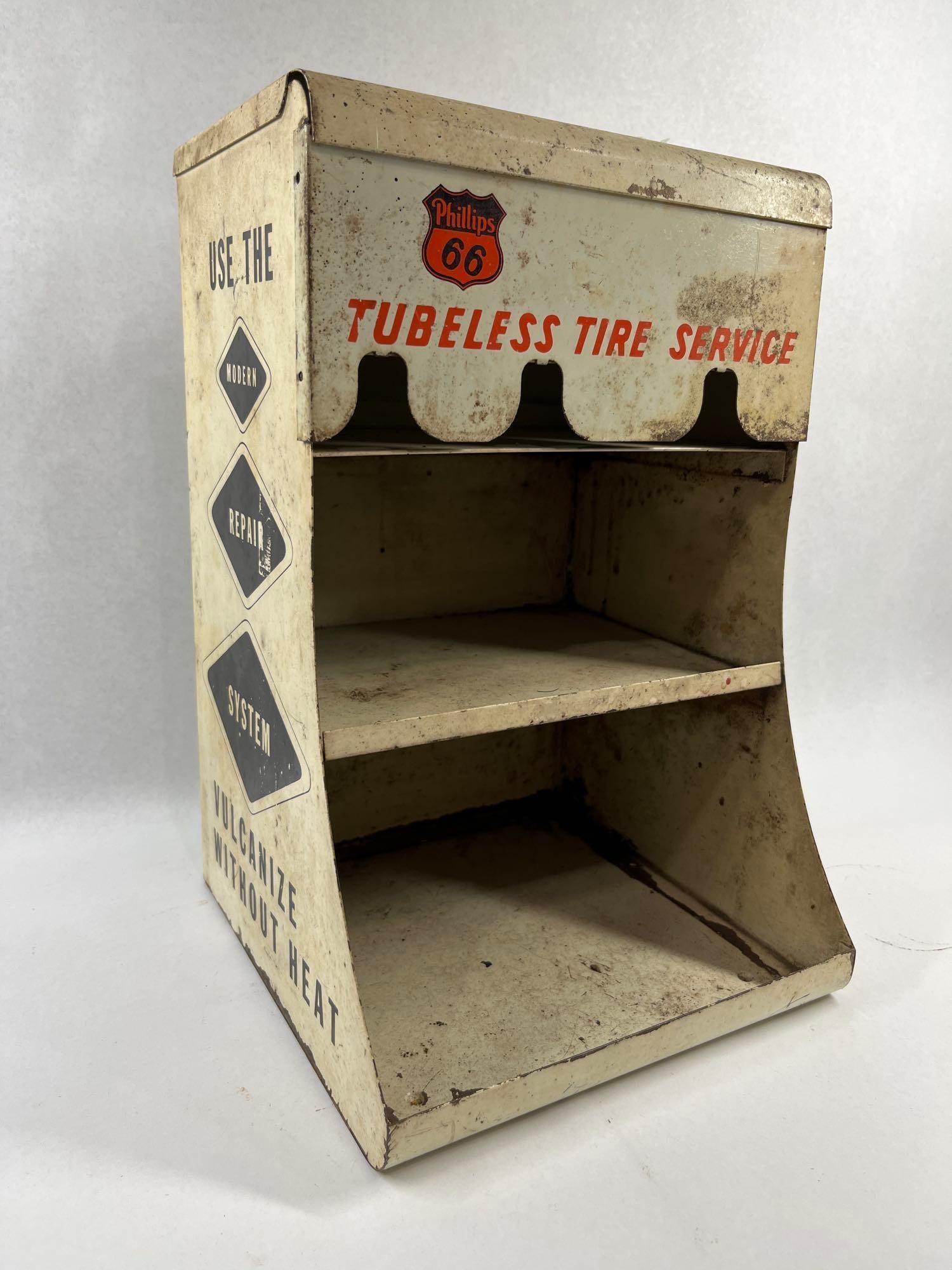Phillips 66 Tubeless Tire Metal Cabinet (1 of 5)