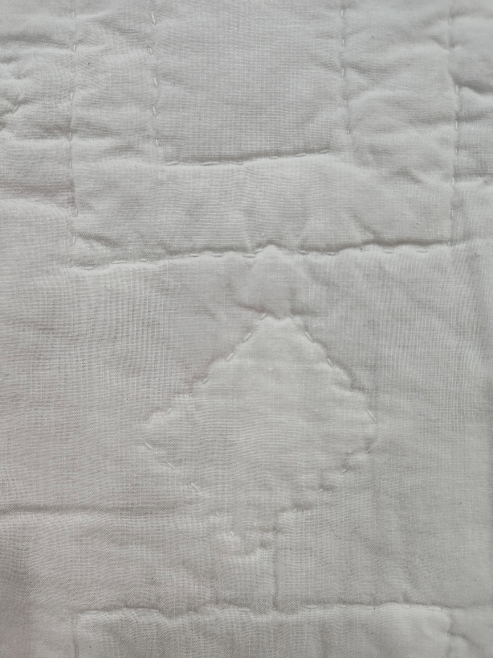 Vtg LeMoyne Star Patchwork Quilt - 5