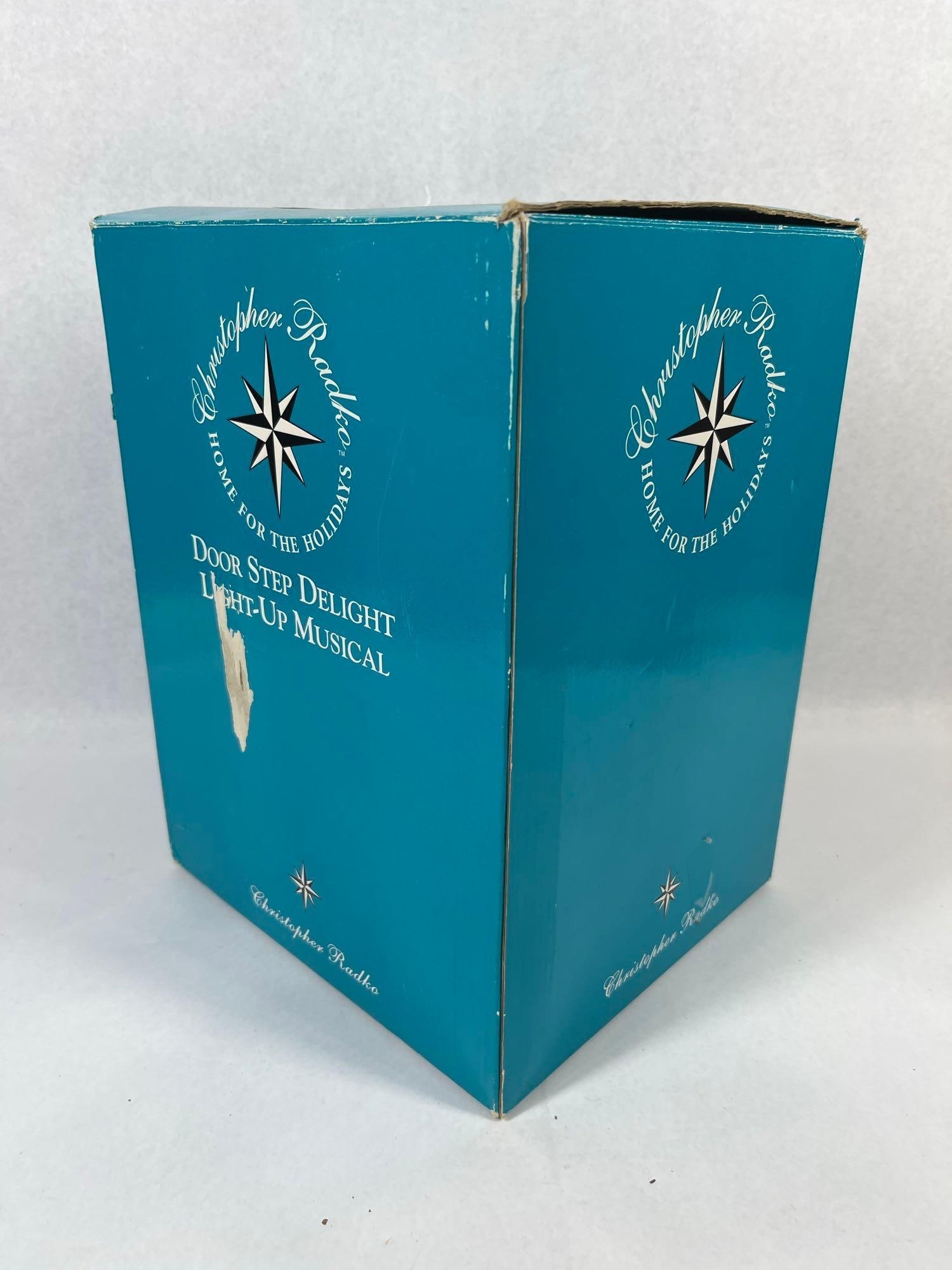 Christopher Radko Door Step Figurine - 3