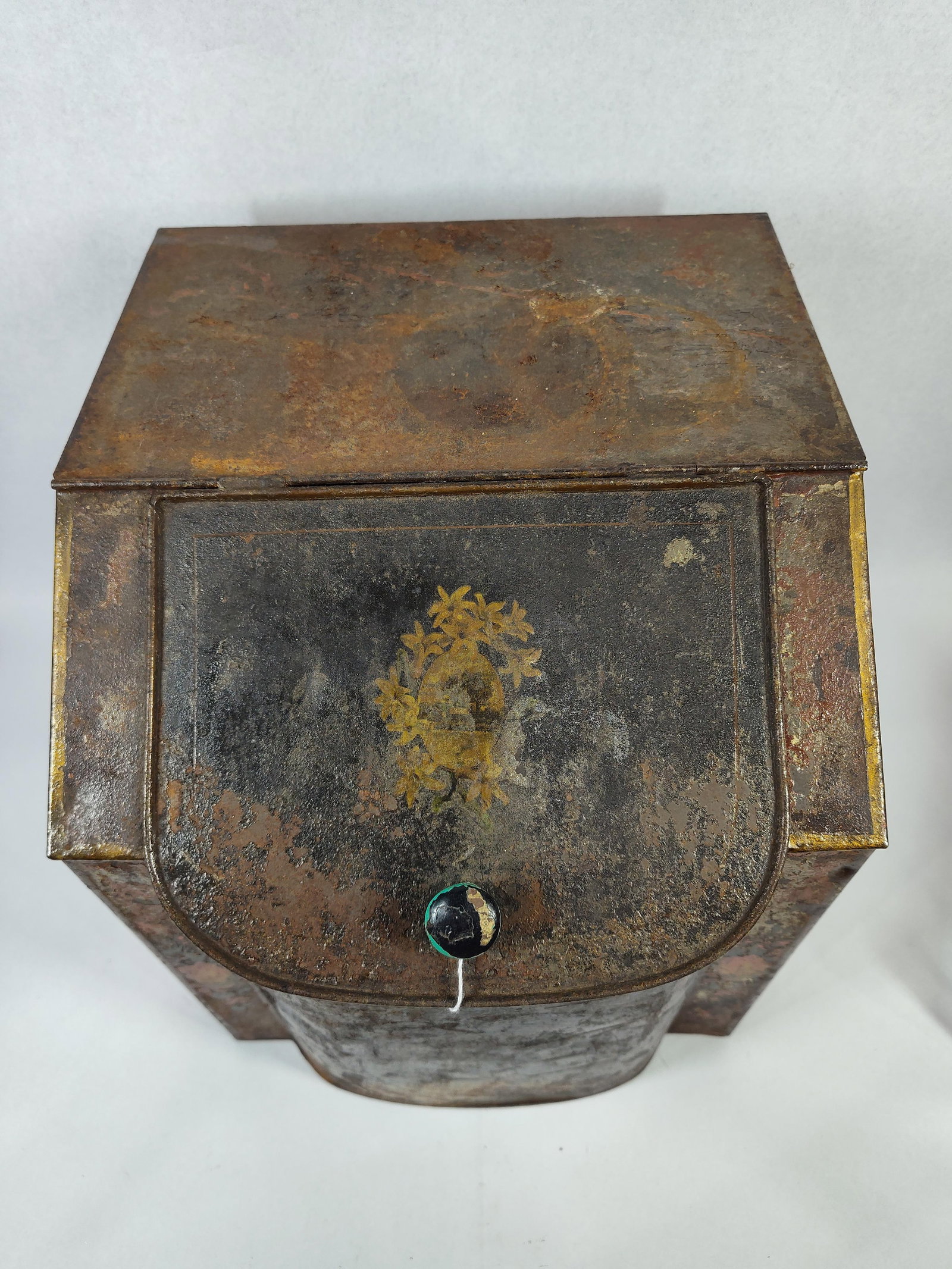 Lithographed Tin Baking Powder Bin - 4