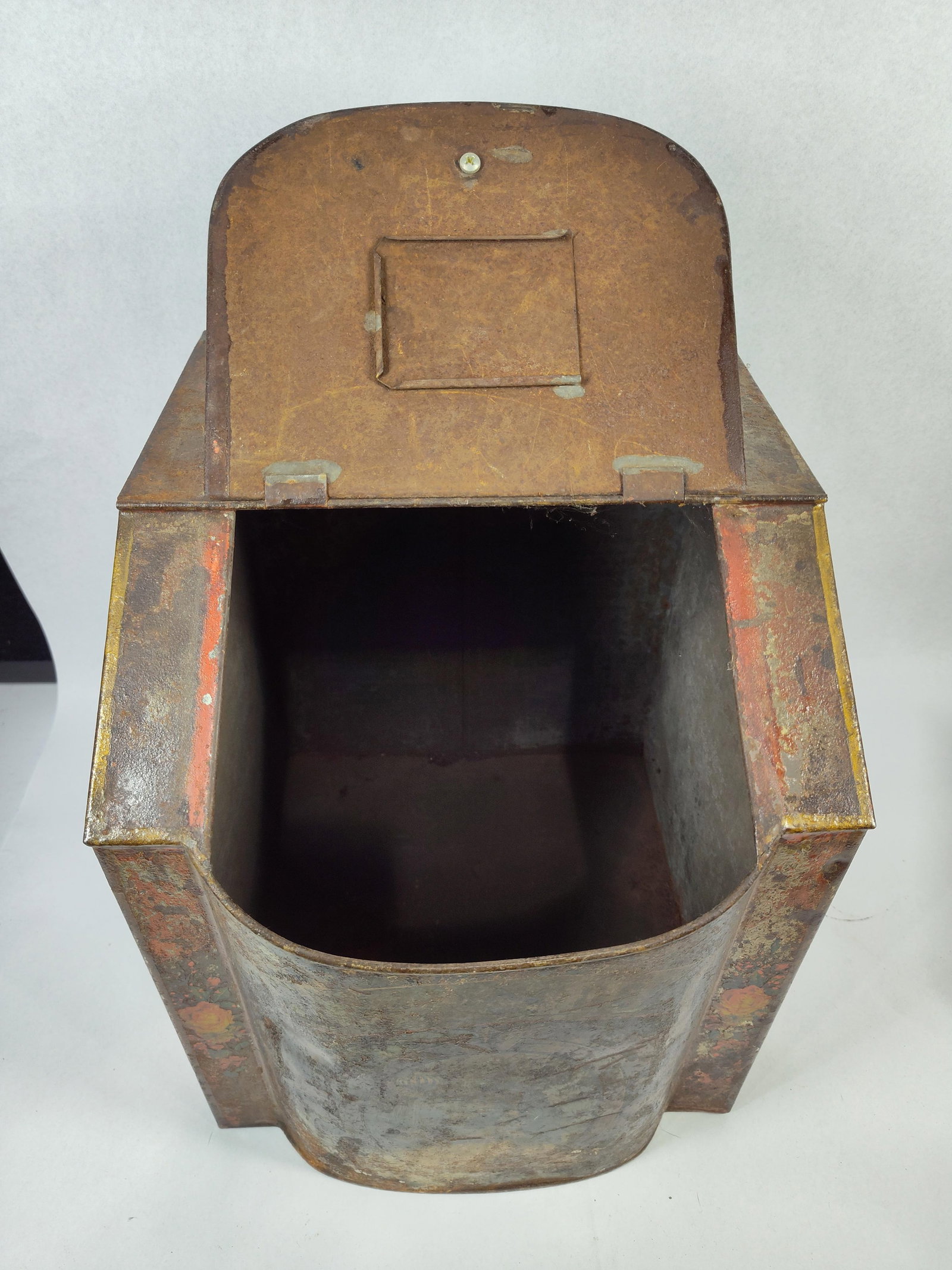 Lithographed Tin Baking Powder Bin - 7