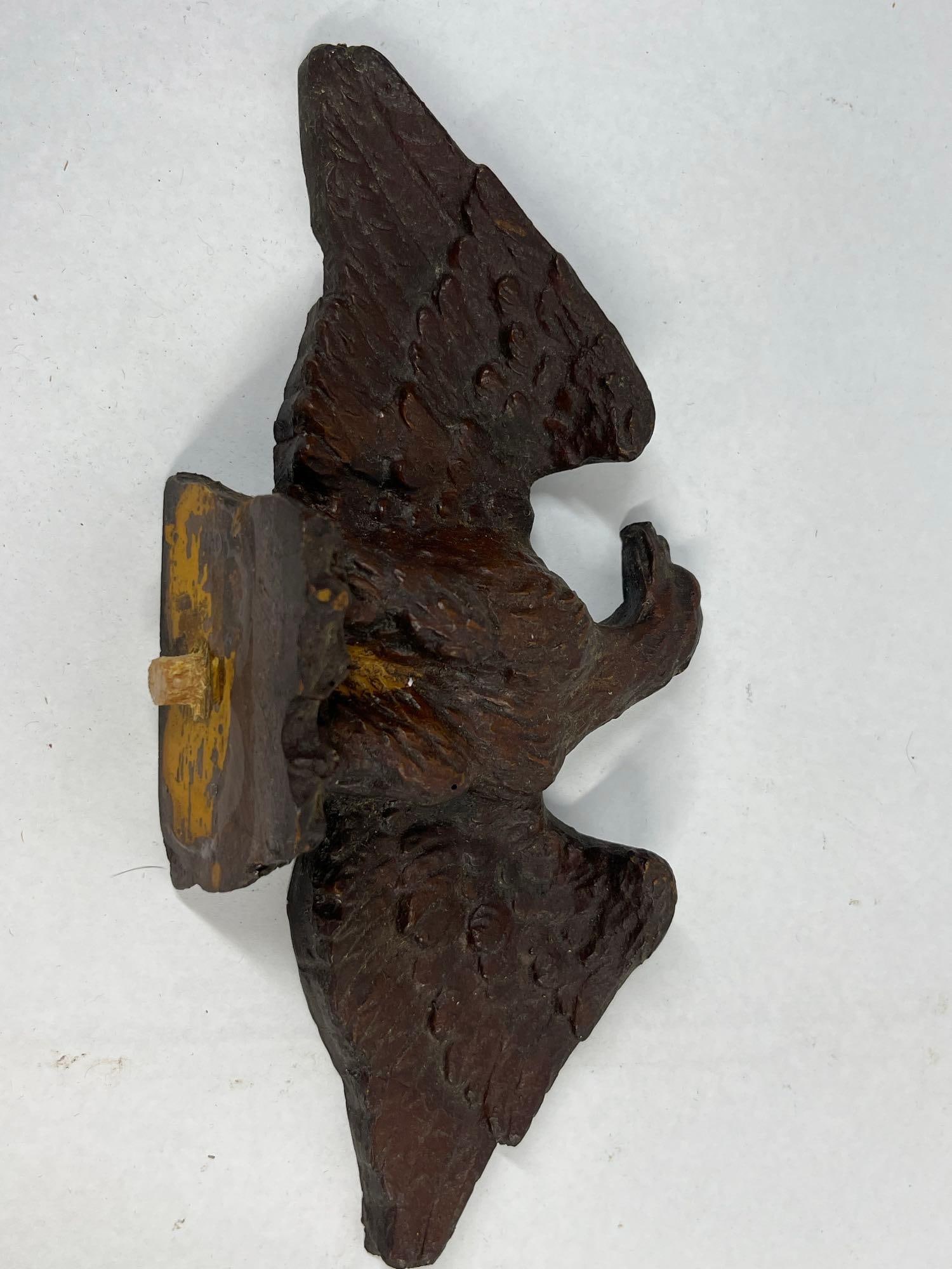 Composition Eagle Regulator Finial - 3