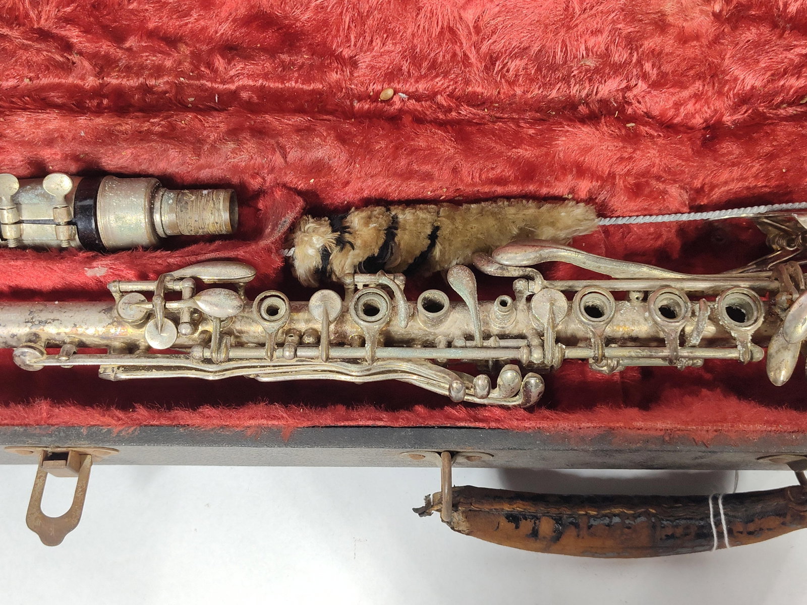Windsor Silver Metal Clarinet w/Case - 4