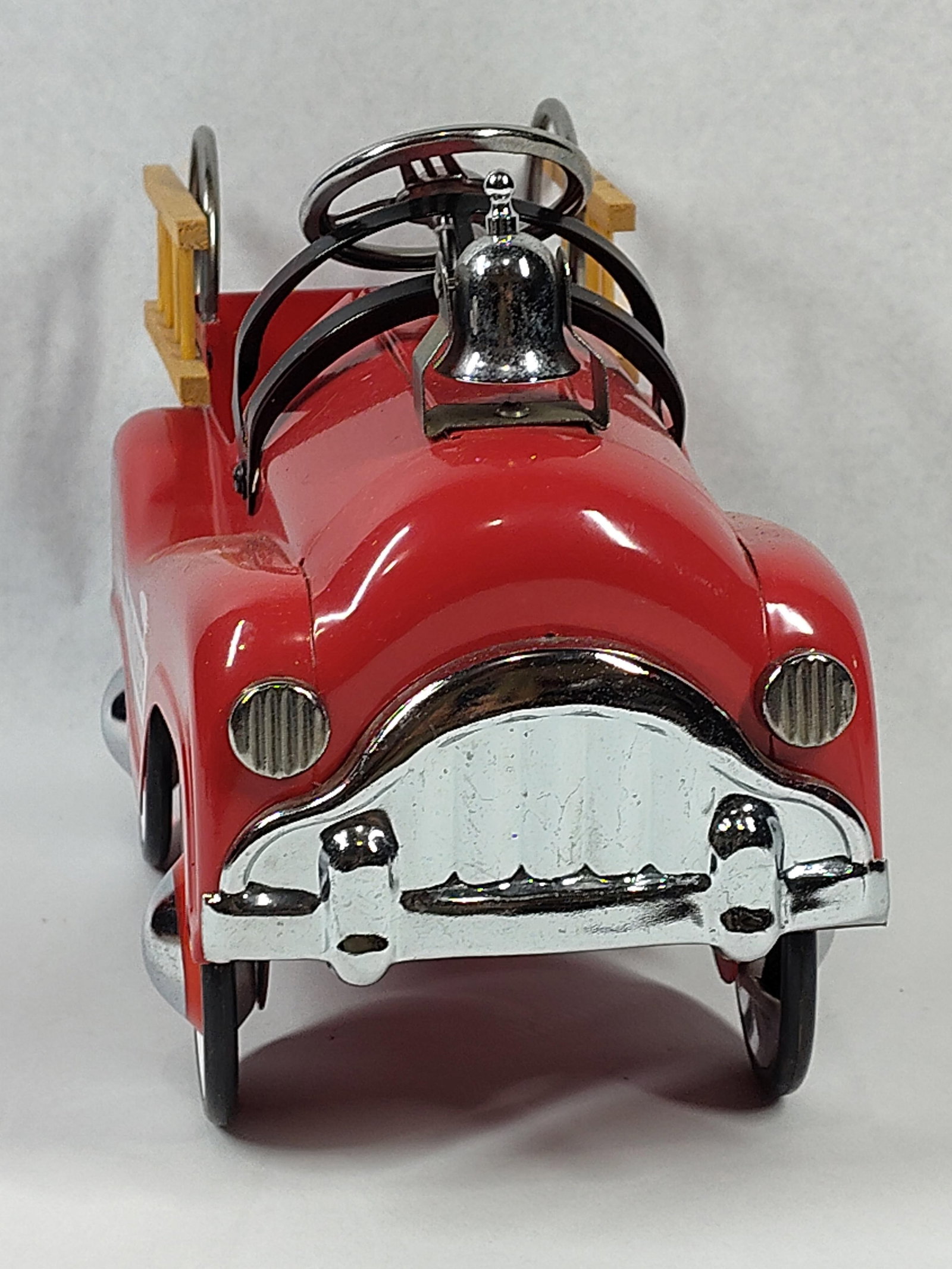 Pressed Steel Fire Engine Pedal Car - 3