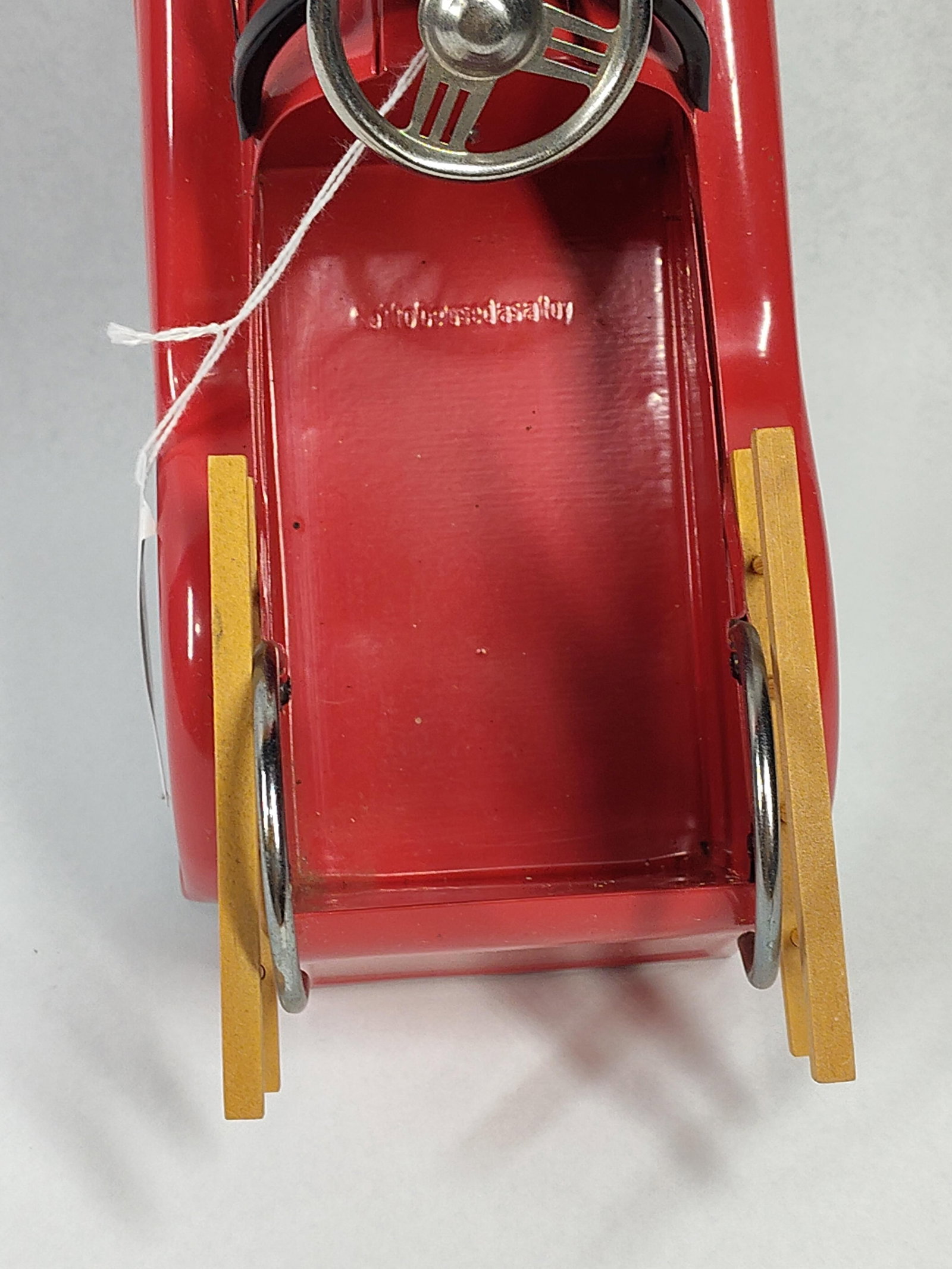 Pressed Steel Fire Engine Pedal Car - 4