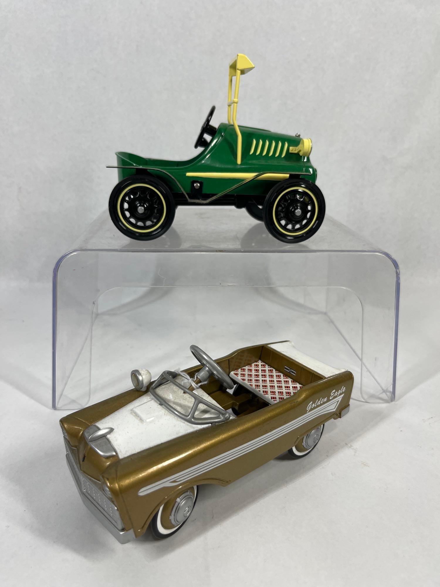 Pair Hallmark Kiddie Car Pedal Cars (1 of 7)
