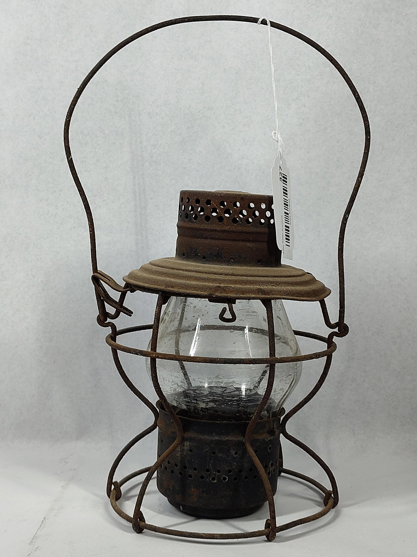 Handlan St Louis PRR Wire Frame Lantern - 3