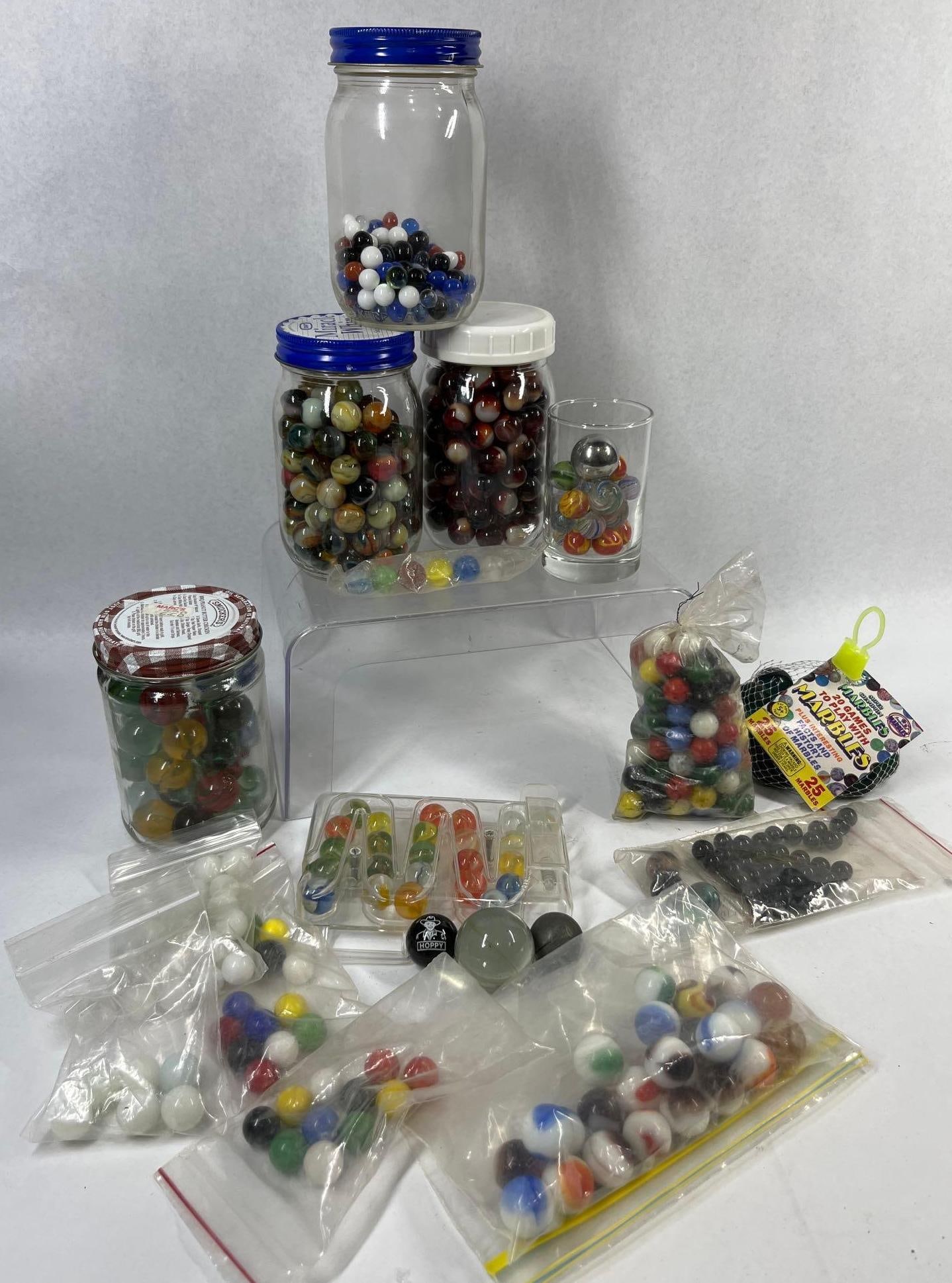 Vtg Machine-Made Character Glass (1 of 8)