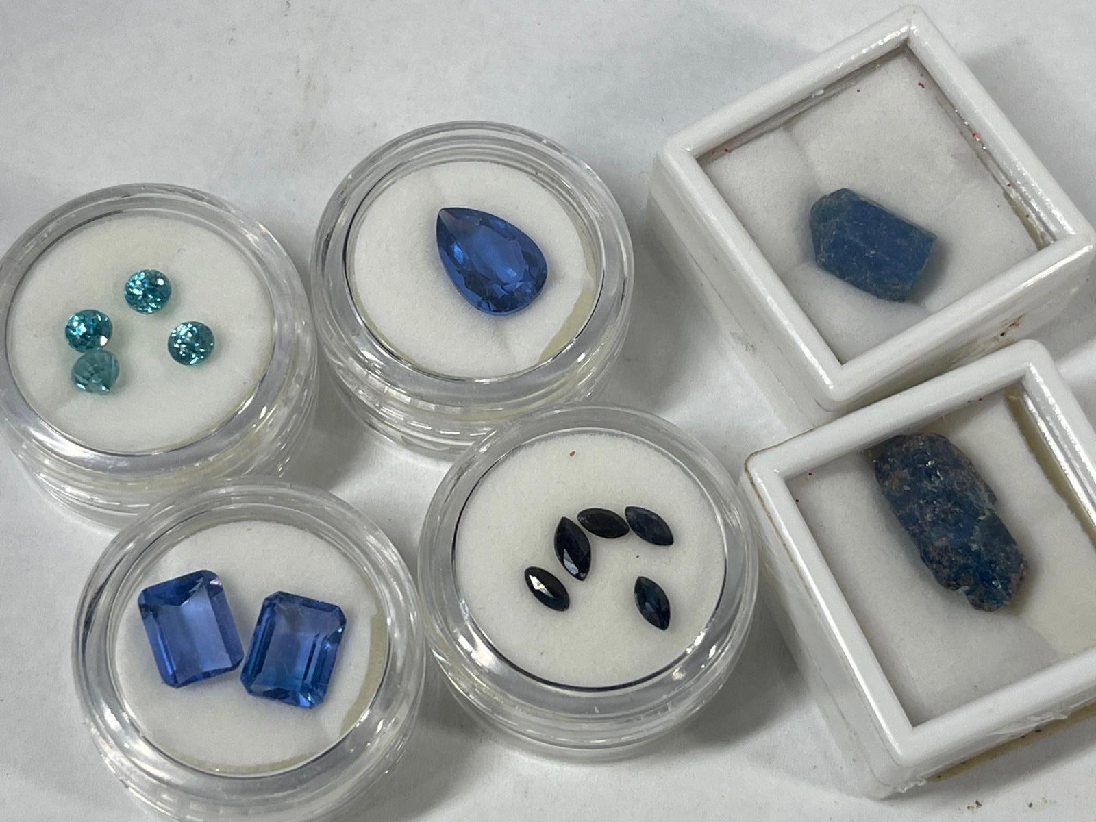 Blue Gemstones & Rough Specimens (1 of 7)