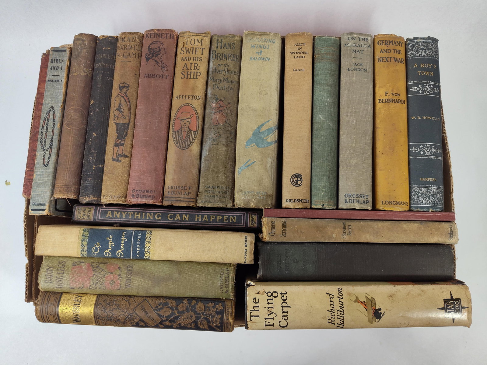 Vtg Children's & Adventure Books c.1880 (1 of 7)