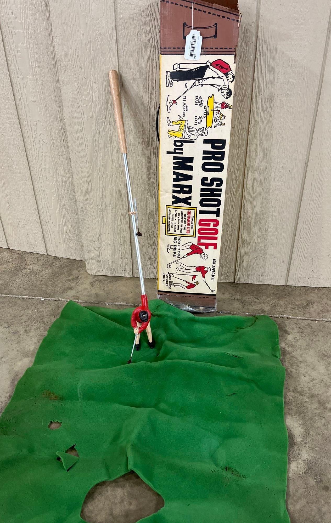 1960s Marx Pro Shot Golf Game w/ Box (1 of 4)