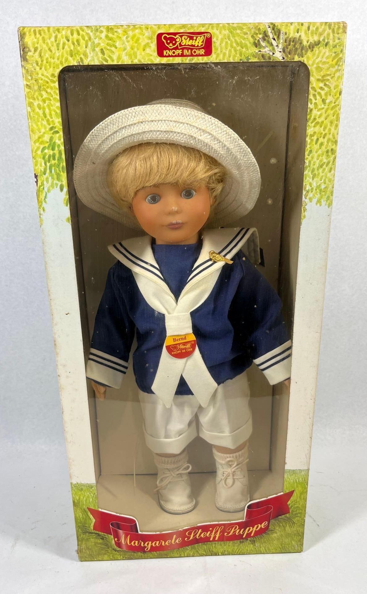 Steiff Bernd Sailor Boy Doll No.9210/42 (1 of 4)