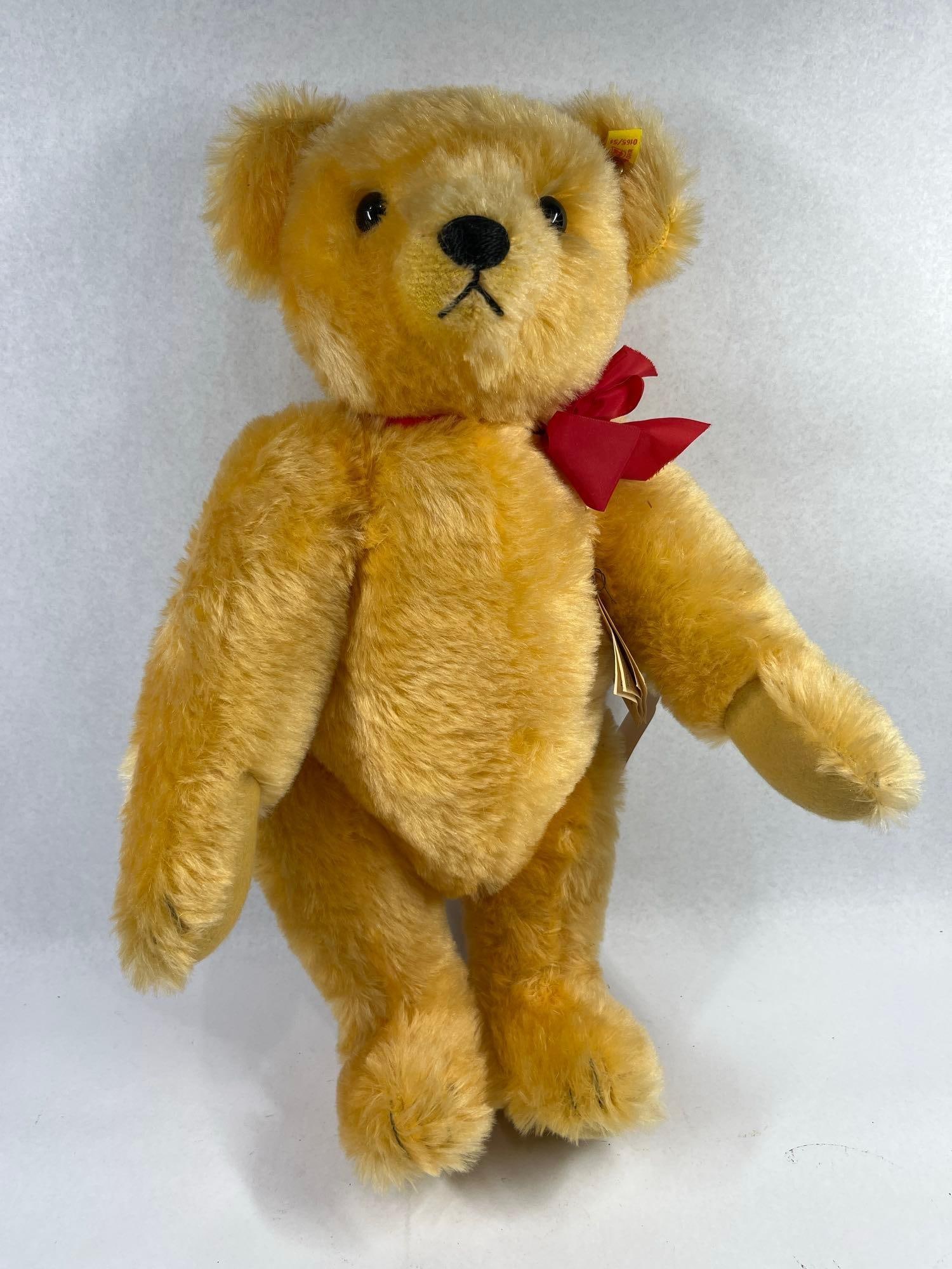 Steiff 1909 Replica Bear w/ Tag 0165/51 (1 of 5)