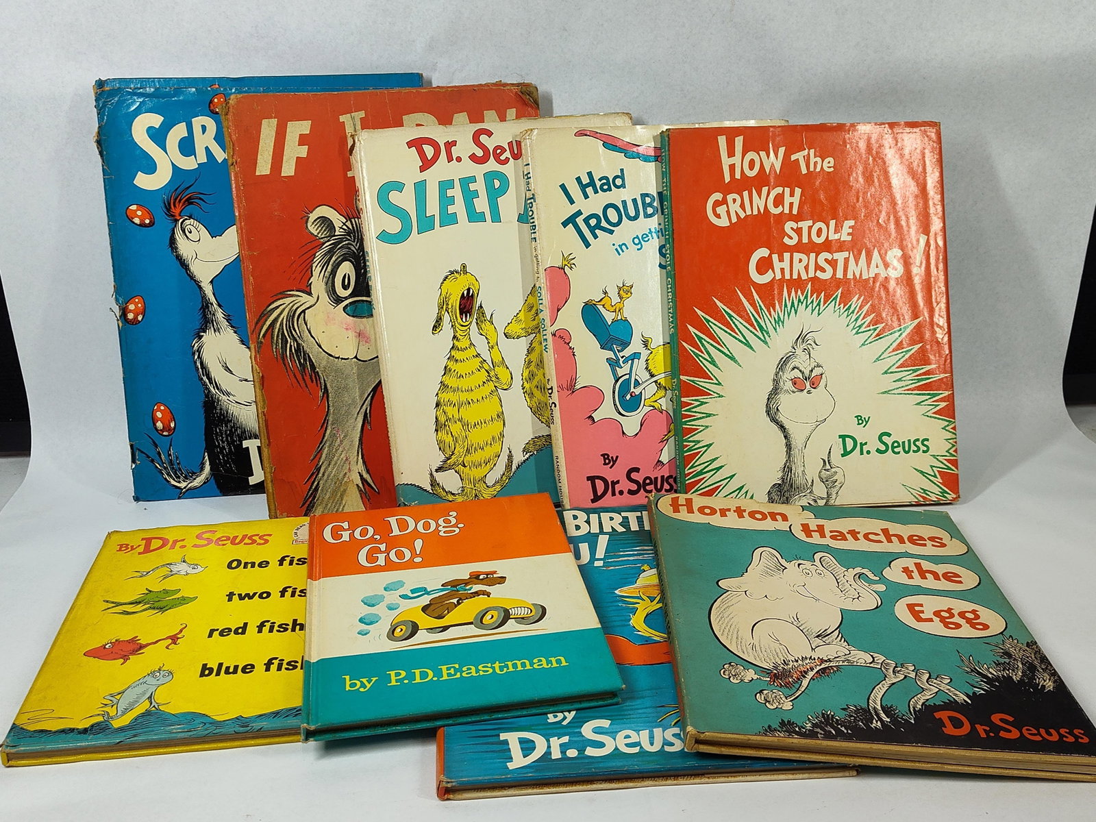 Seuss & Eastman Children's Books w/ DJ (1 of 6)