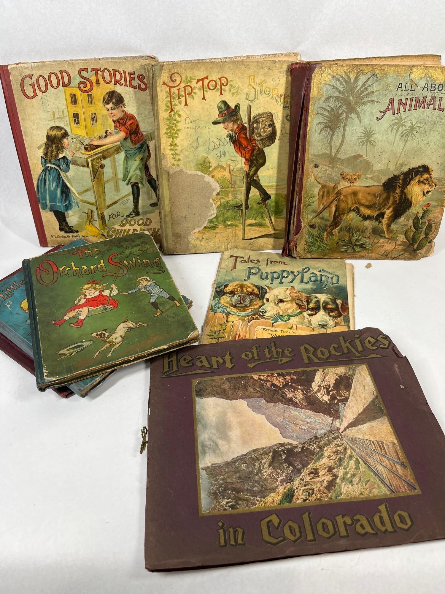 McLoughlin Bros. Children's Books, 1890 (1 of 6)