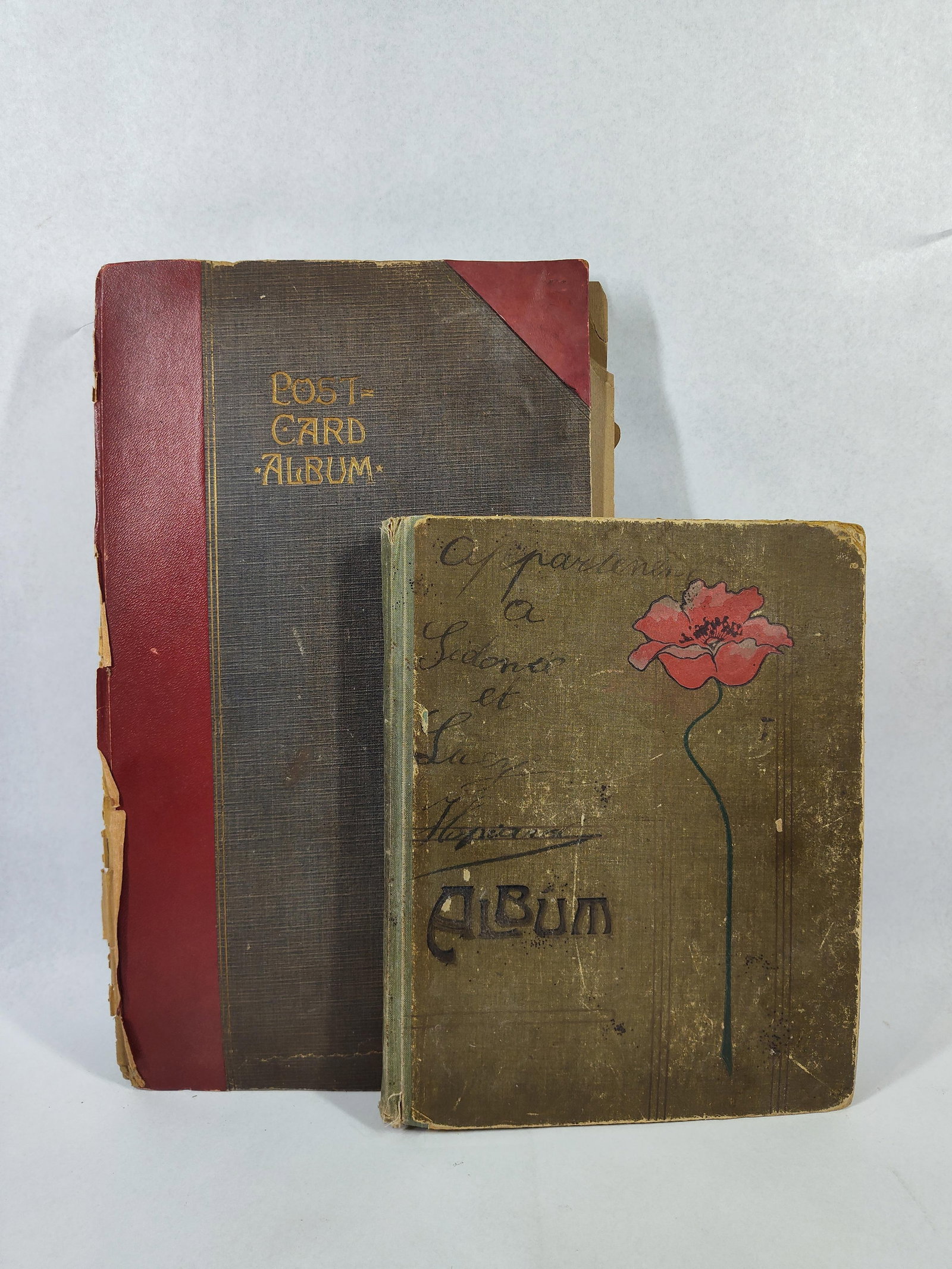 Pair Early 20th C. Postcard View Albums (1 of 8)