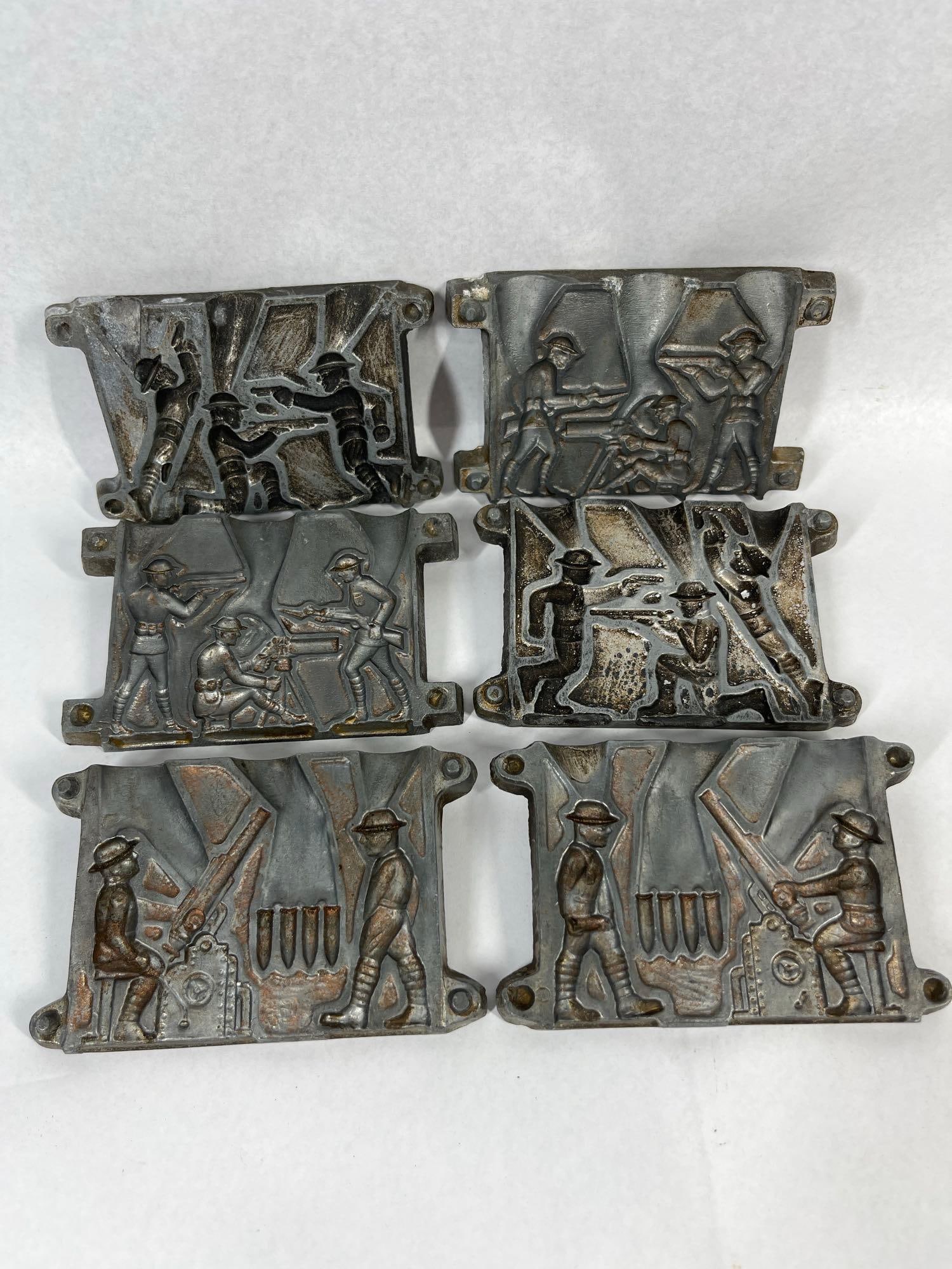 Home Foundry WWI Doughboy Casting Molds (1 of 6)