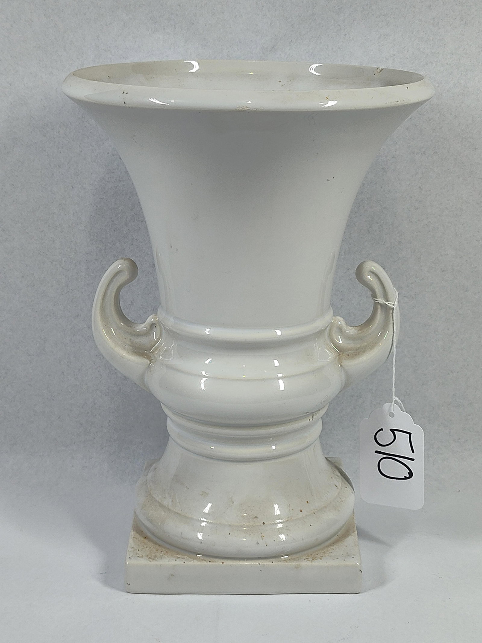 Pair SCI Laveno Neoclassical Urns - 2