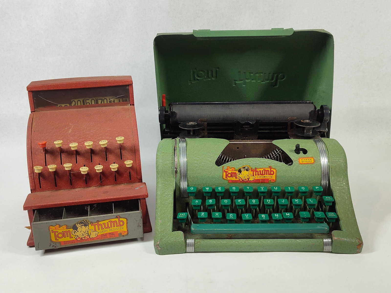 3 Western Stamping Tom Thumb Steel Toys (1 of 6)