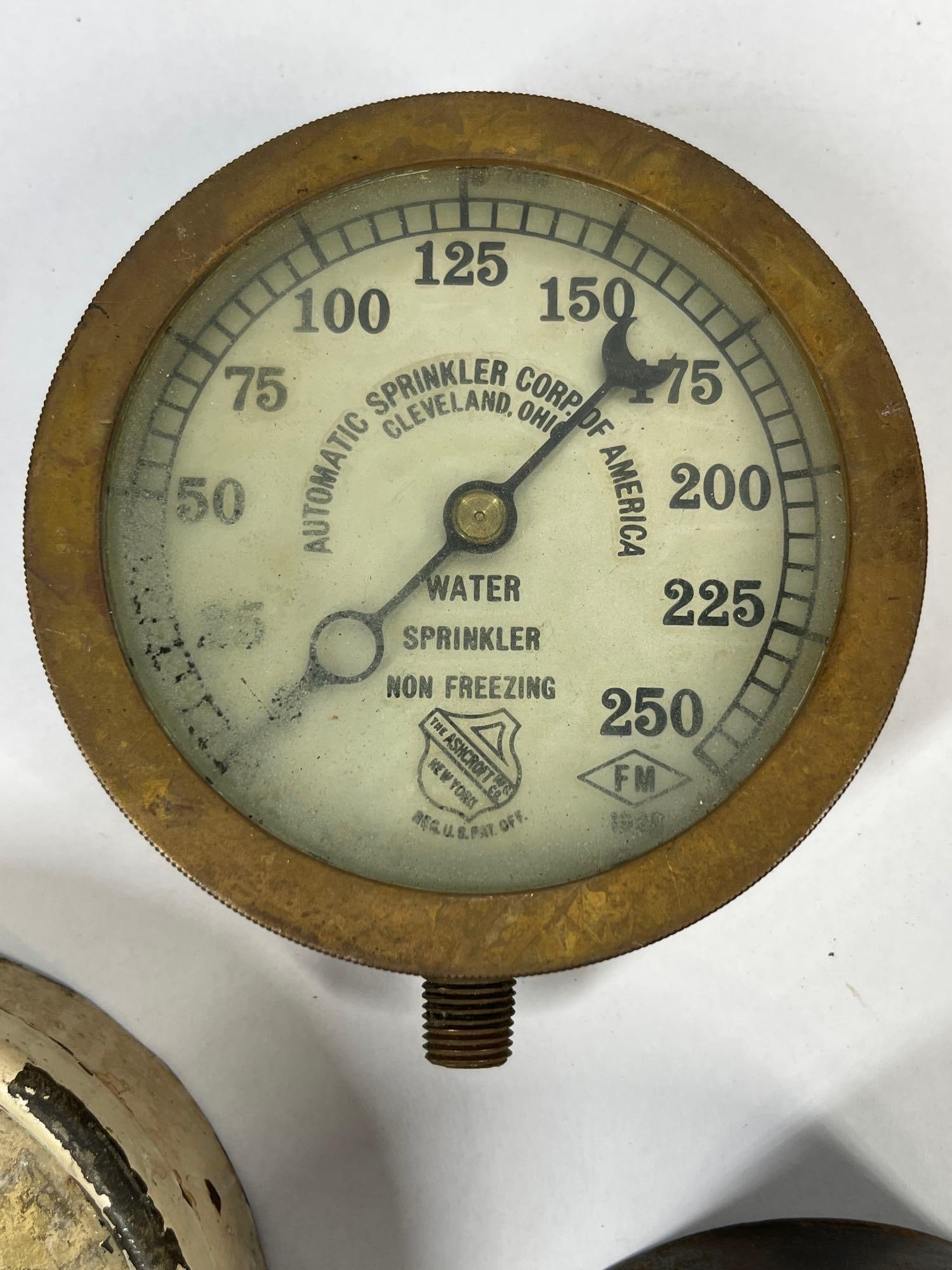 Ashcroft & Automatic Sprinkler Gauges - 3