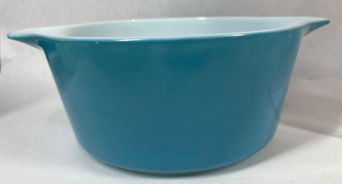 Pyrex Vtg Fired-On Color Kitchenware - 4