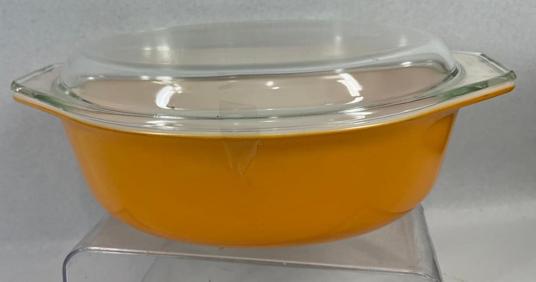 Pyrex Vtg Fired-On Color Kitchenware - 5