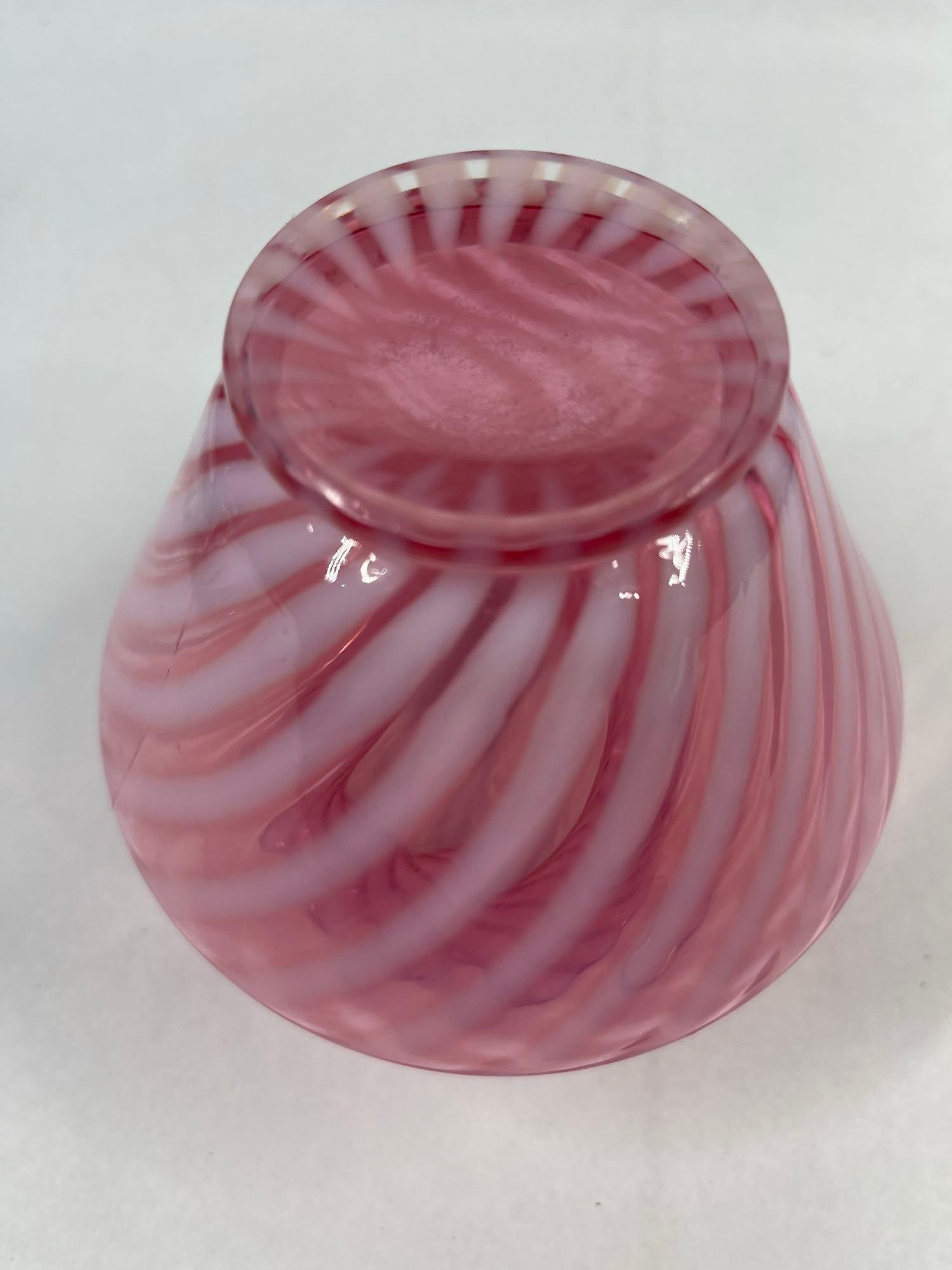 Attributed Fenton Ruffled Cased Vases - 4