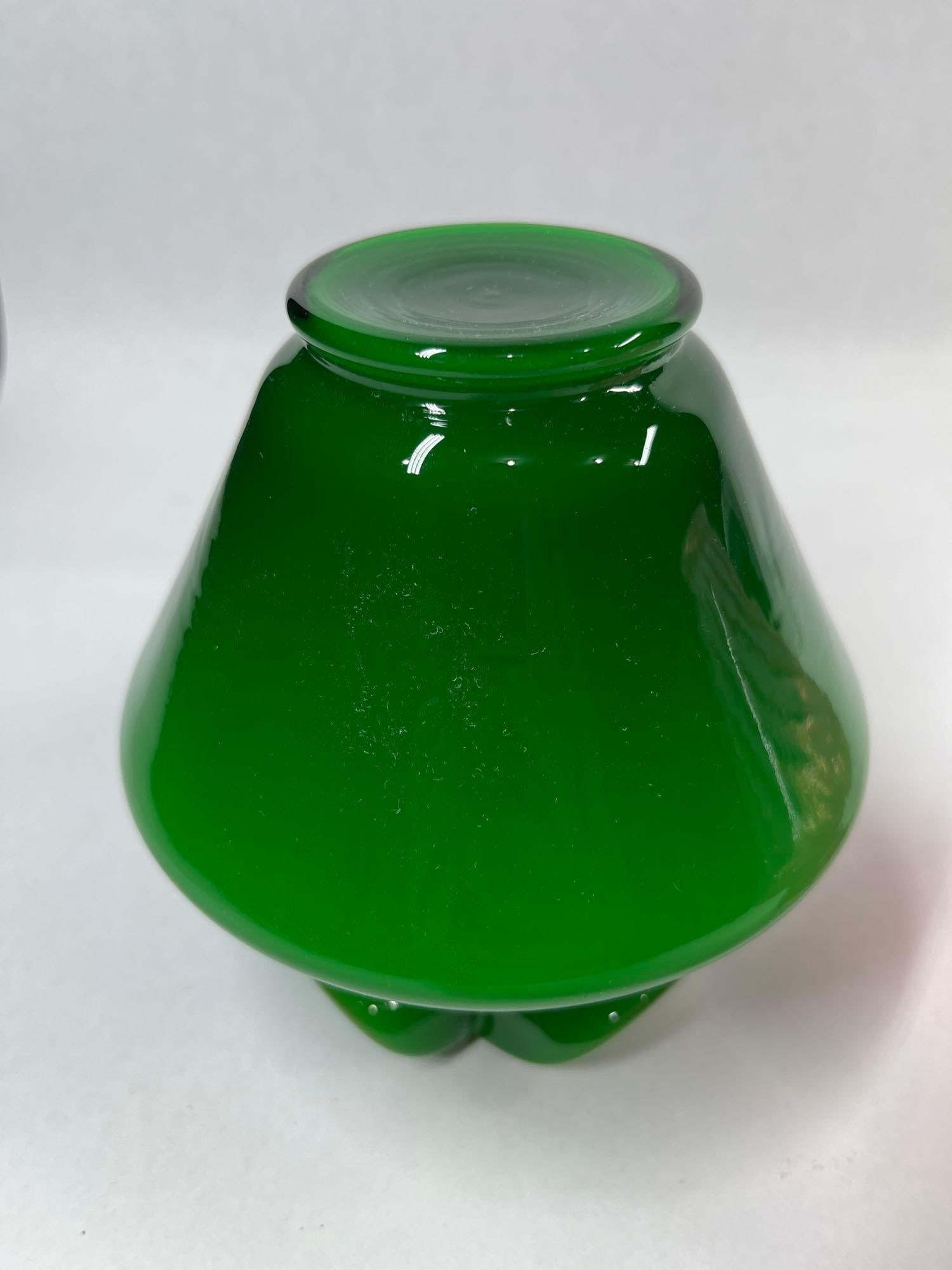 Attributed Fenton Ruffled Cased Vases - 7