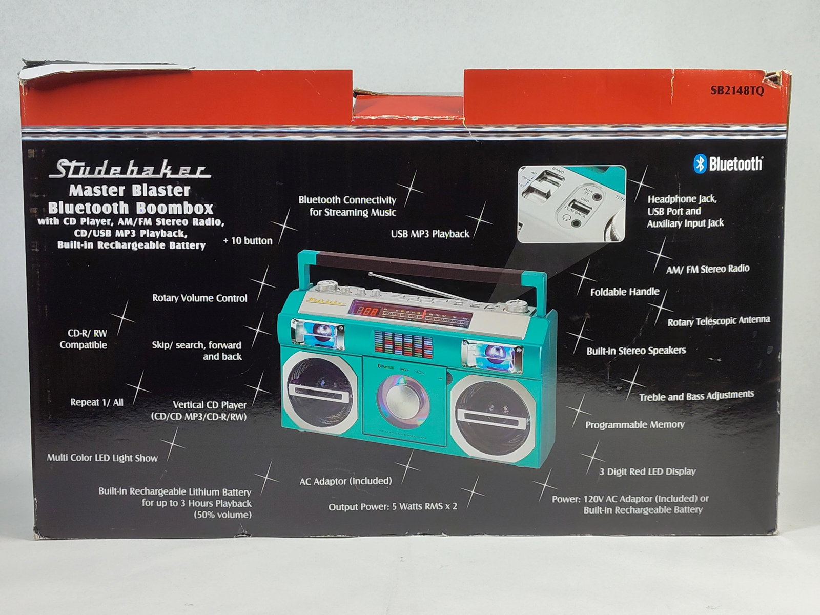 Studebaker Master Blaster Boombox (1 of 5)