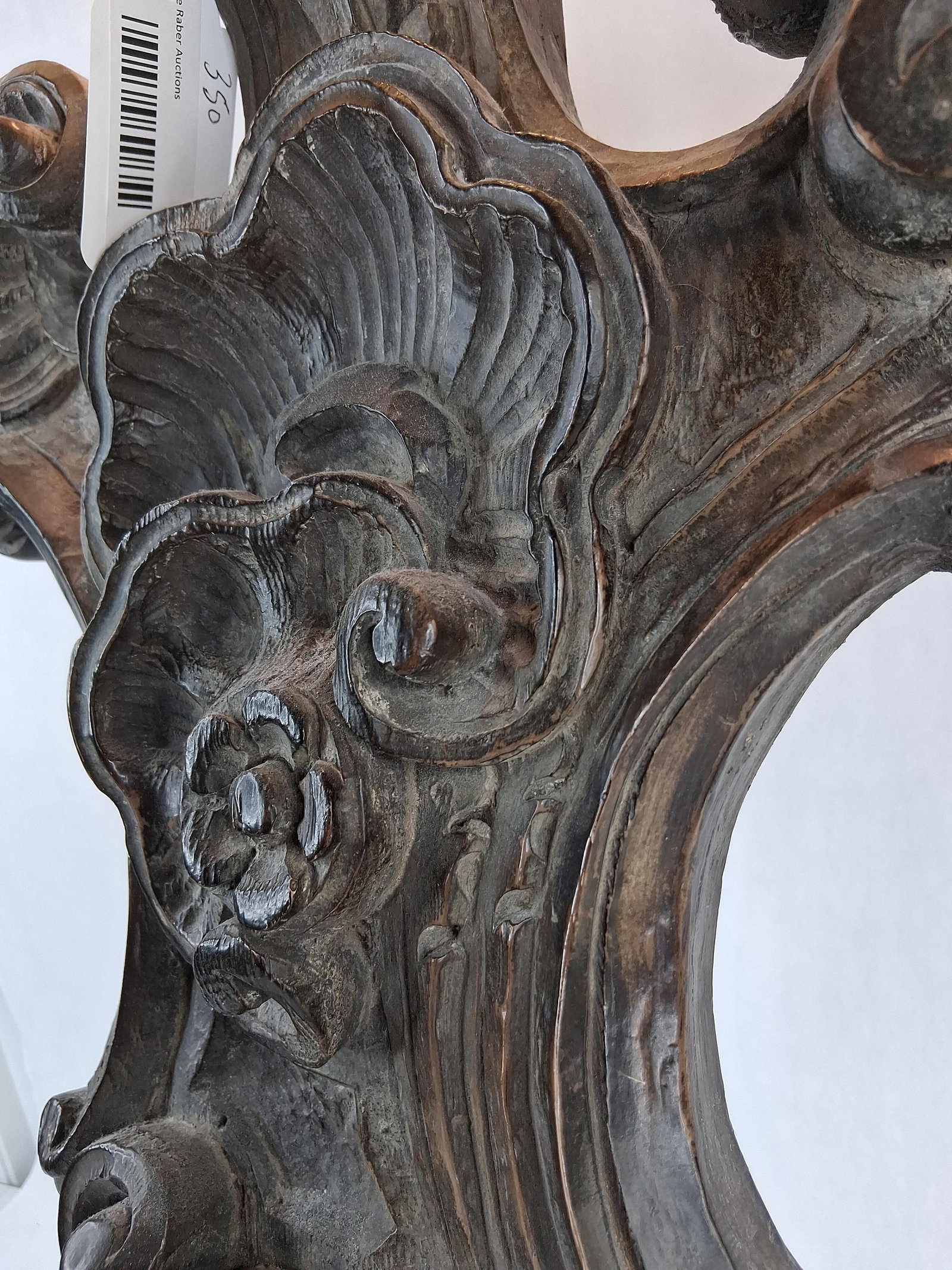 Rococo Revival Electric Wall Sconce - 3