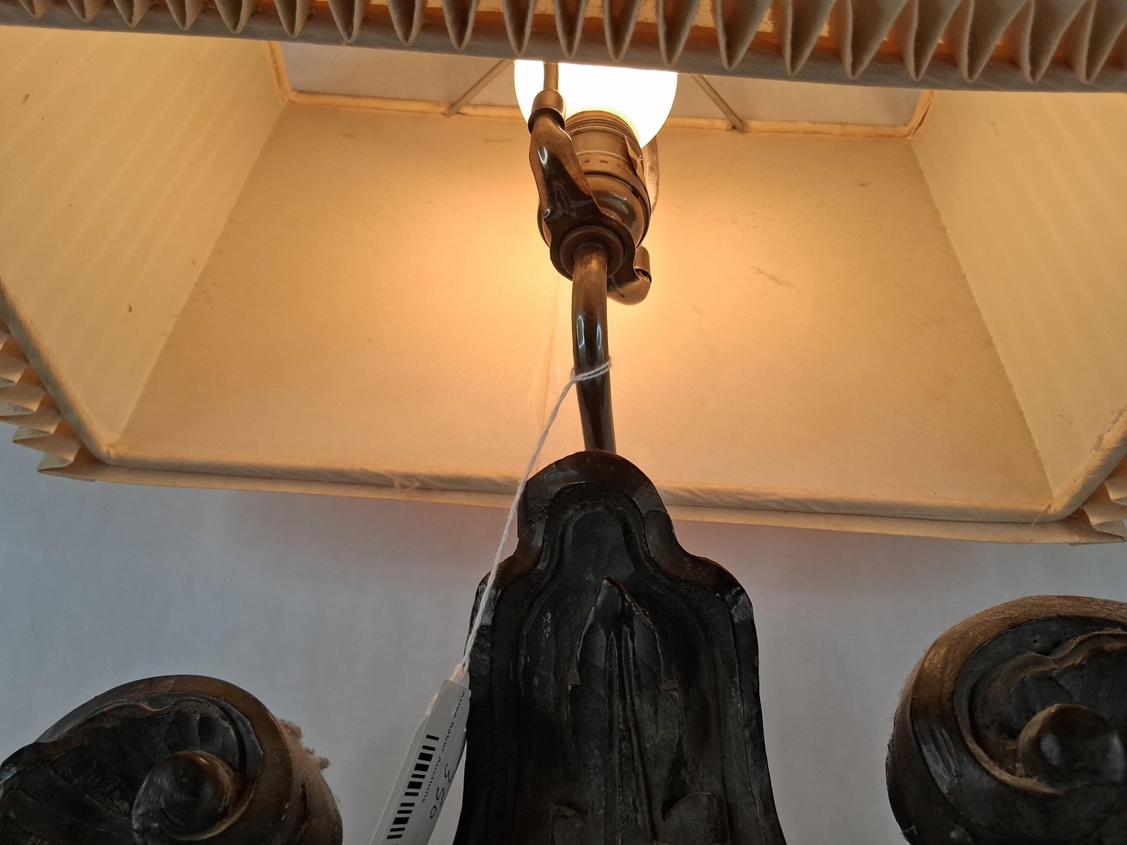 Rococo Revival Electric Wall Sconce - 6