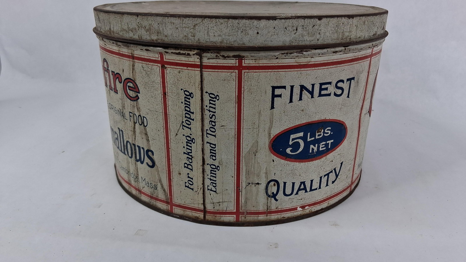 Campfire Marshmallows Litho Tin c.1920s - 3
