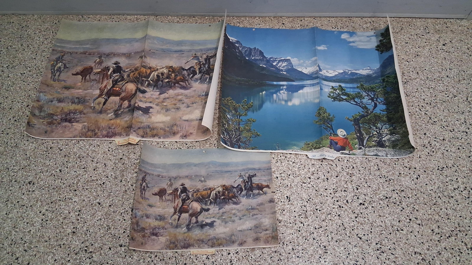 3 Western Prints After C.M. Russell (1 of 8)